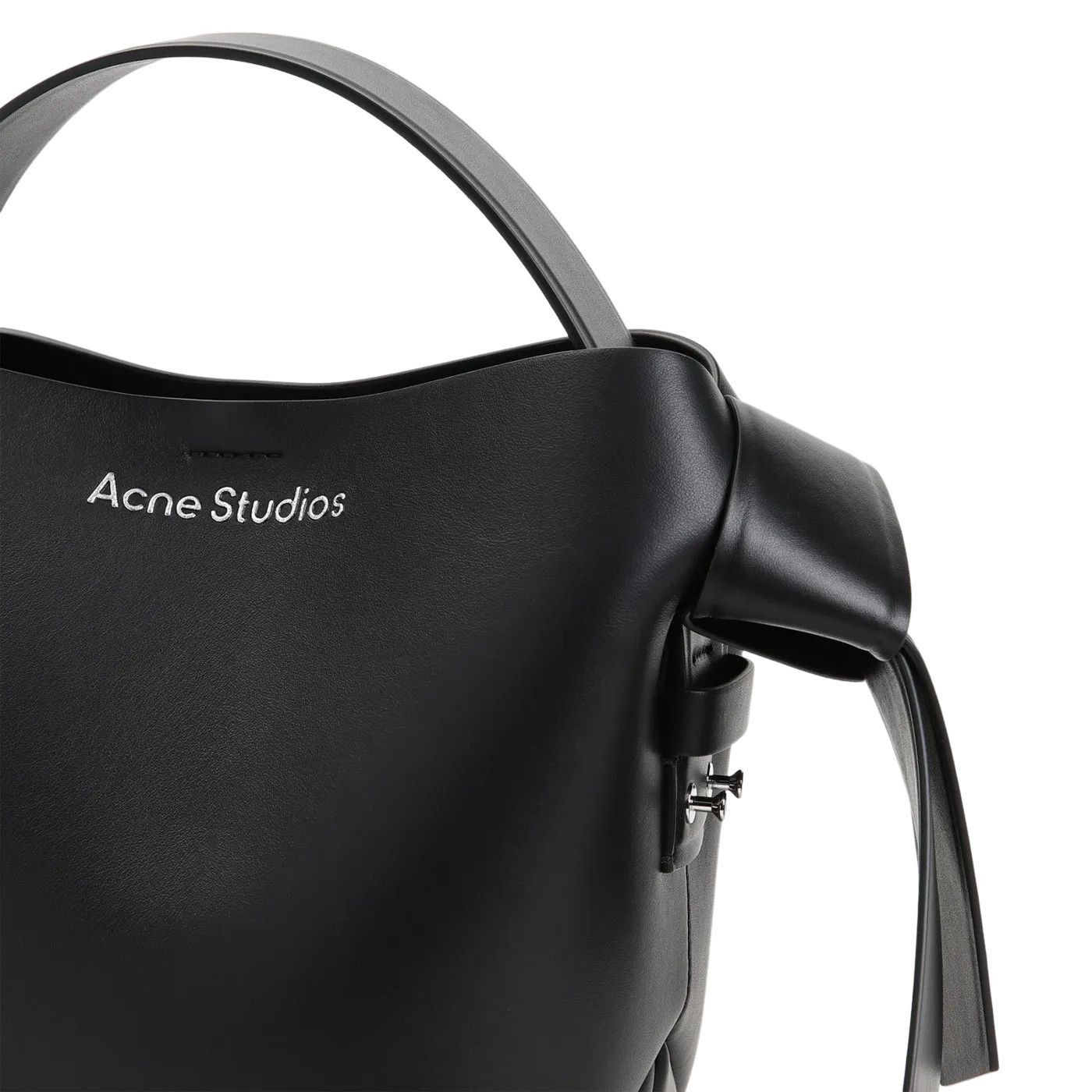 Acne Studios ACNE STUDIOS Musubi Mini Black Leather Shoulder Bag New/Auth Size ONE SIZE - 3 Thumbnail