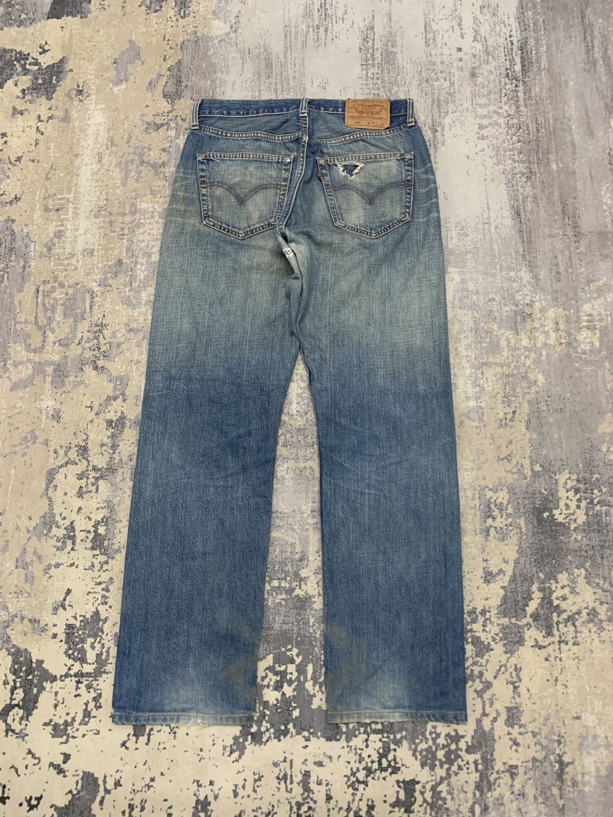 Levi's Vintage Levi's 501 Original Fit Jeans Medium Wash W30x30 Size US 30 / EU 46 - 8 Thumbnail