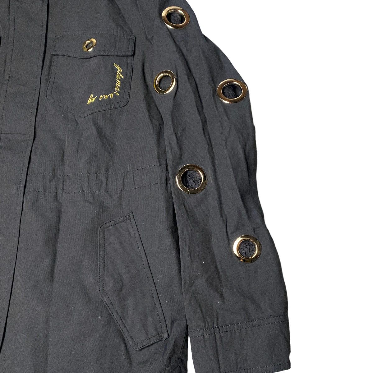 If Six Was Nine 2000's Egoist Studded Ring Hole Jacket Size US M / EU 48-50 / 2 - 4 Thumbnail