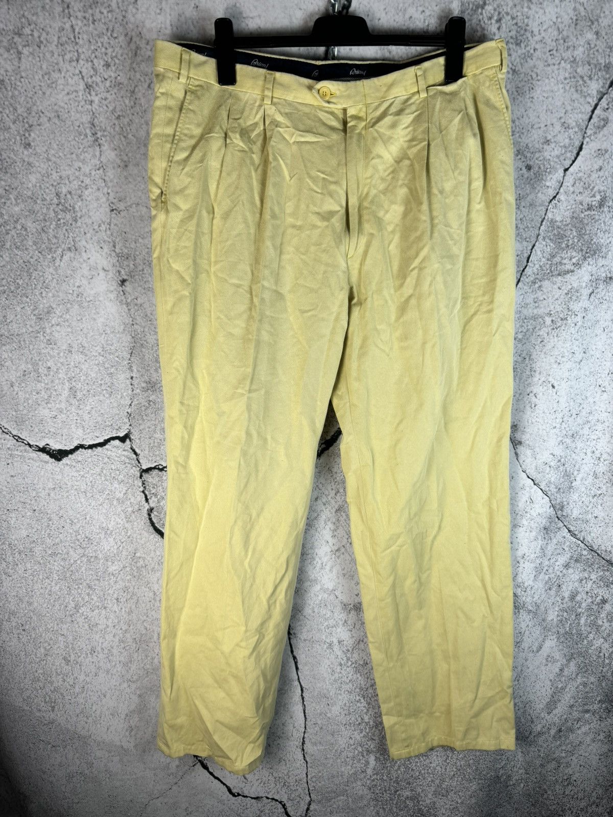 Brioni Brioni Cotton Moleskin Pants Size US 40 / EU 56 - 1 Thumbnail