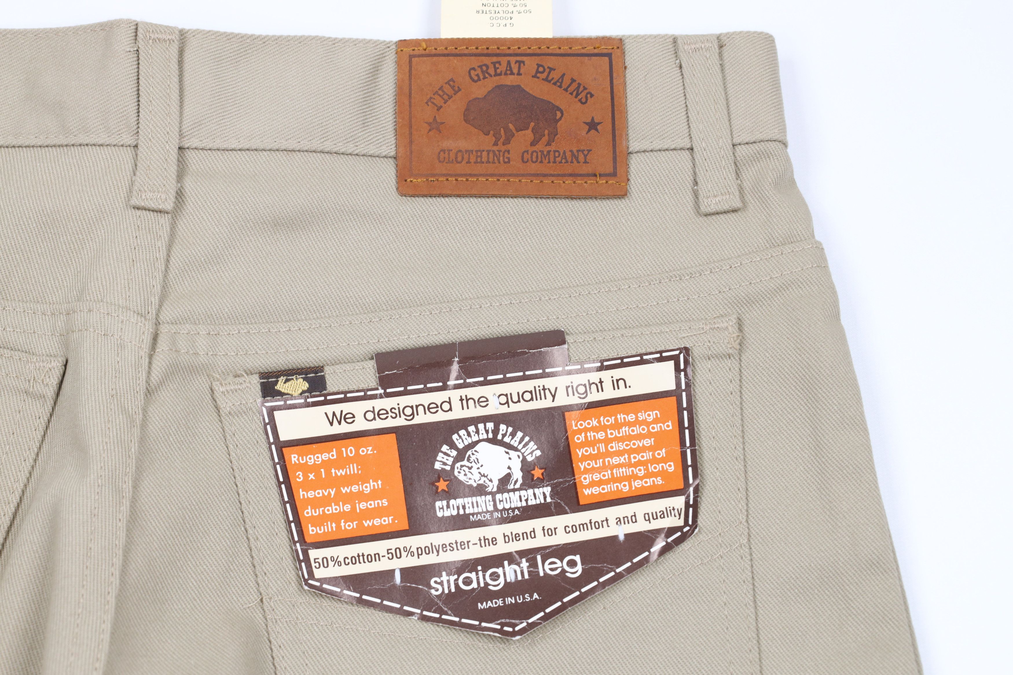 Vintage Deadstock Vintage 70s Streetwear Leg Flared Jeans USA Size US 31 - 10 Thumbnail
