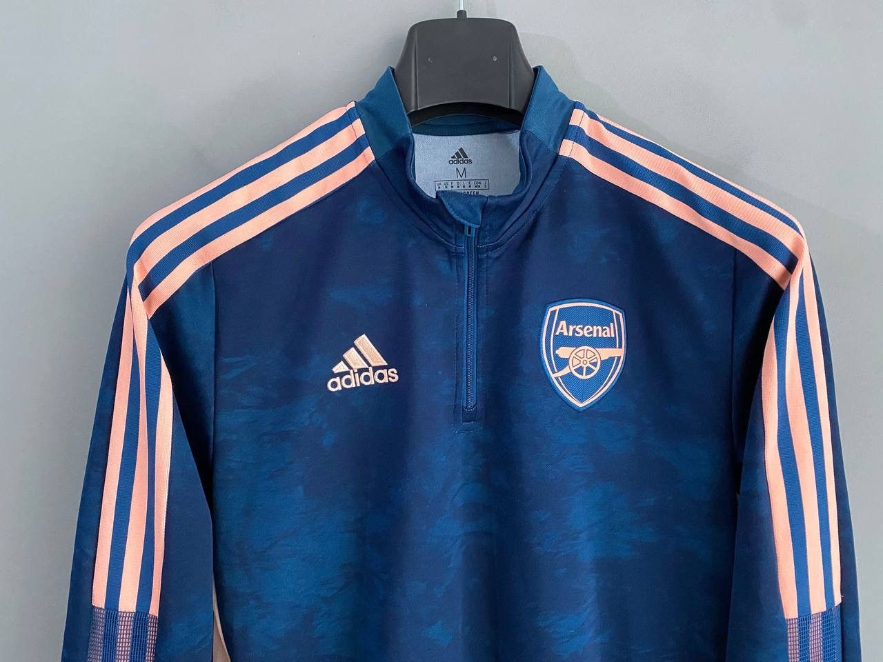Adidas Arsenal London Soccer Training Top Long Sleeve Size M GK9406 Size US M / EU 48-50 / 2 - 4 Thumbnail