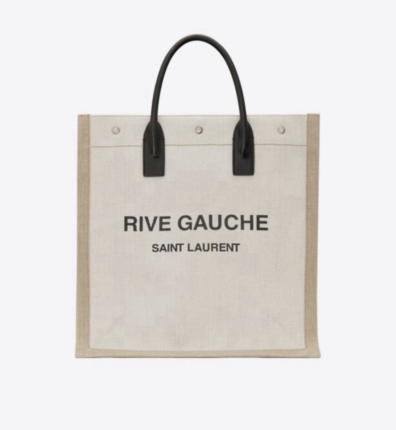 Saint Laurent Paris 🔥$2.7K🔥YSL Rive Gauche tote bag in canvas Size ONE SIZE - 1 Preview