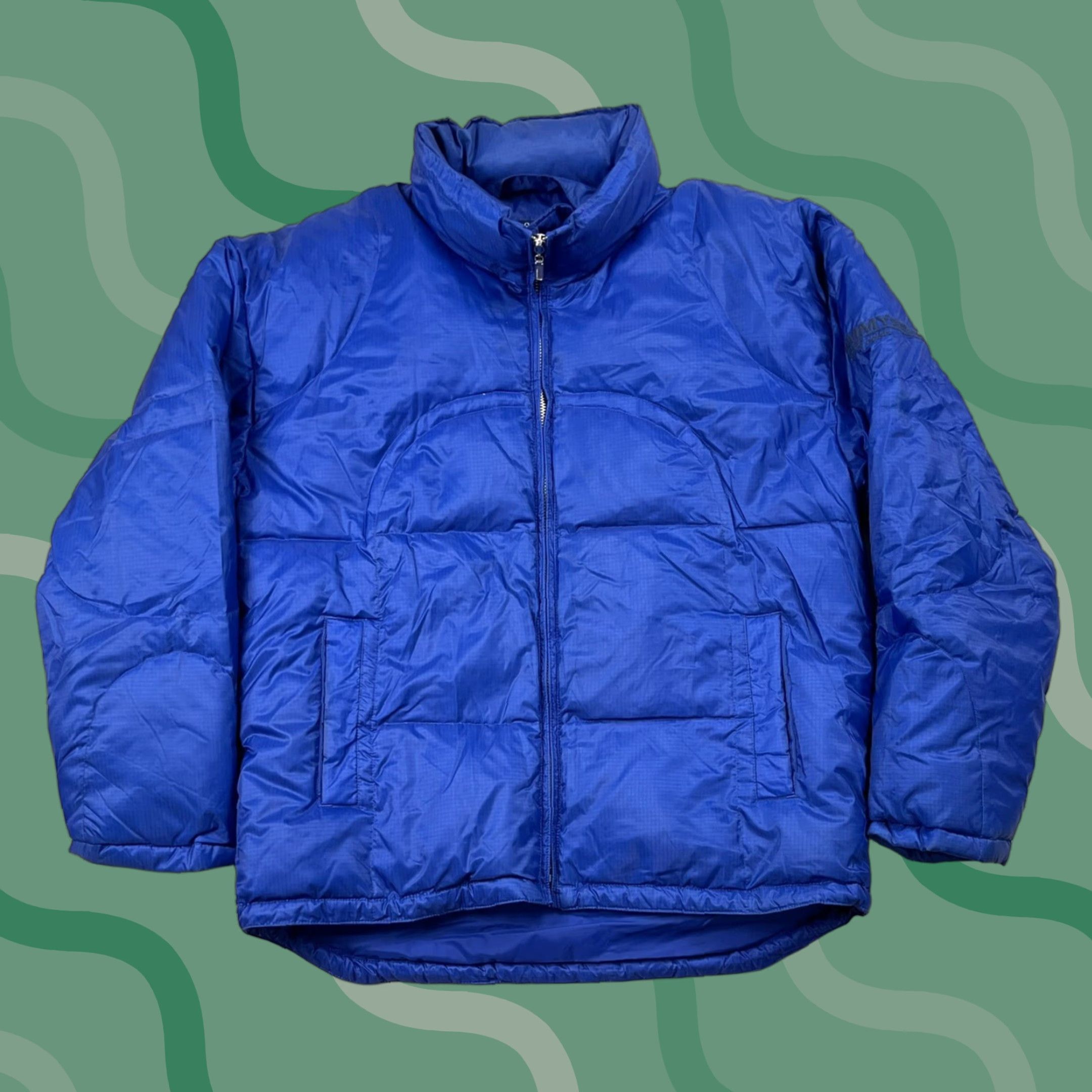 Tommy Hilfiger VINTAGE Tommy Hilfiger Puffer Jacket Flag Blue Men’s M Ski Ripstop Down Quilted Coat Mens Coat Size US M / EU 48-50 / 2 - 1 Thumbnail