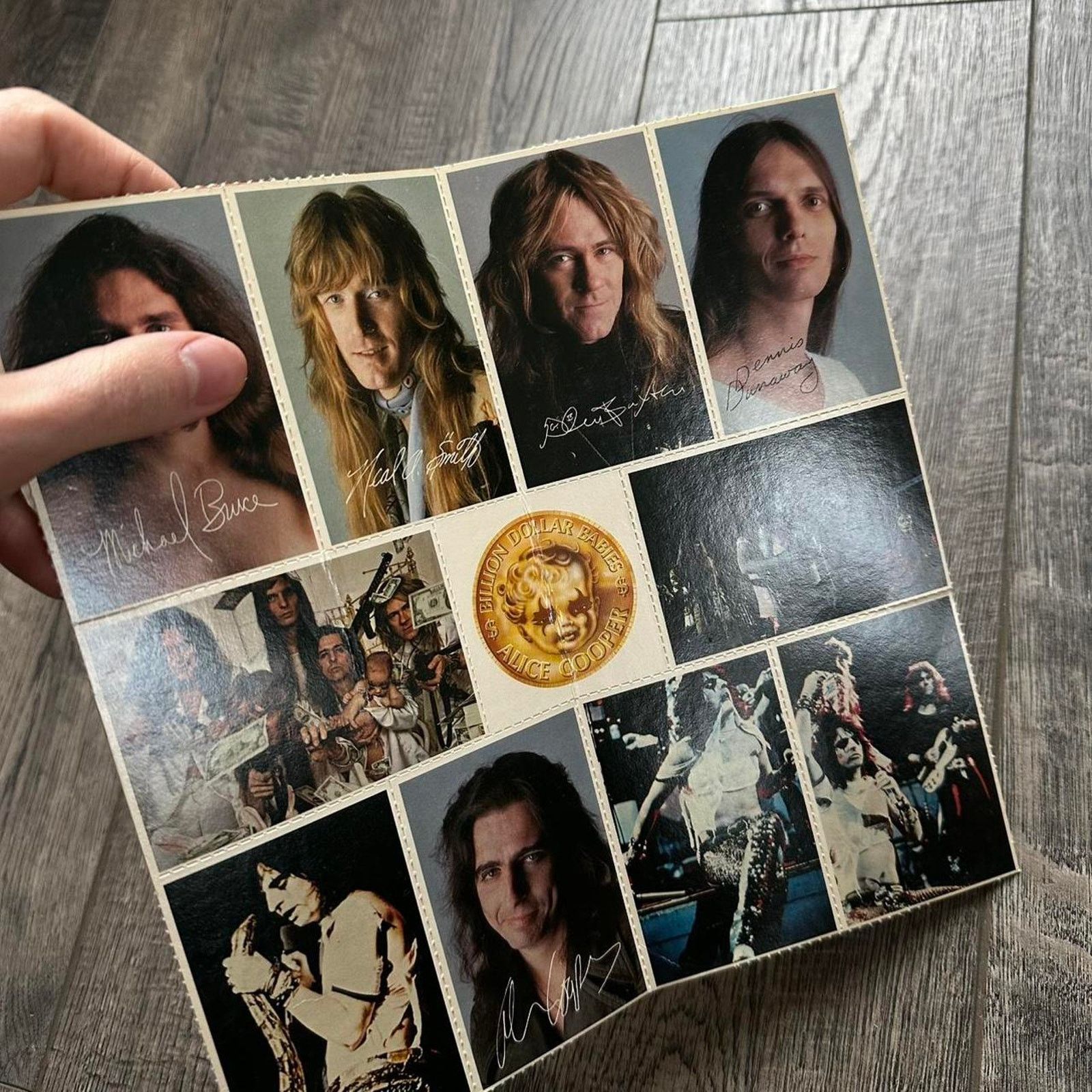 Other × Vintage Vintage 70s Alice Cooper Billion Dollar Babies Sheet Poster Size ONE SIZE - 5 Thumbnail