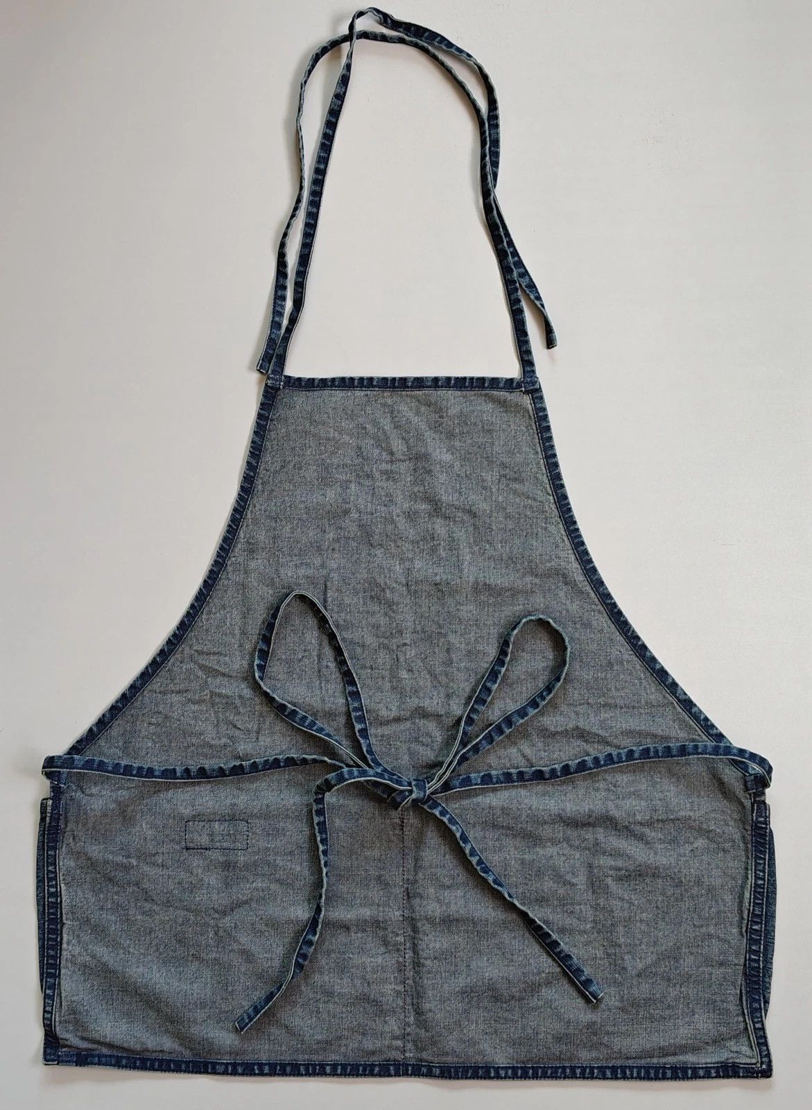 RRL Ralph Lauren Double RL Cotton Denim Apron FTP 1203 Size ONE SIZE - 2 Thumbnail
