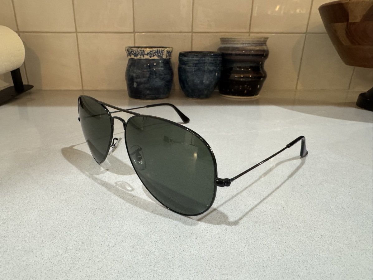 RayBan RayBan Black Aviators Size ONE SIZE - 4 Thumbnail