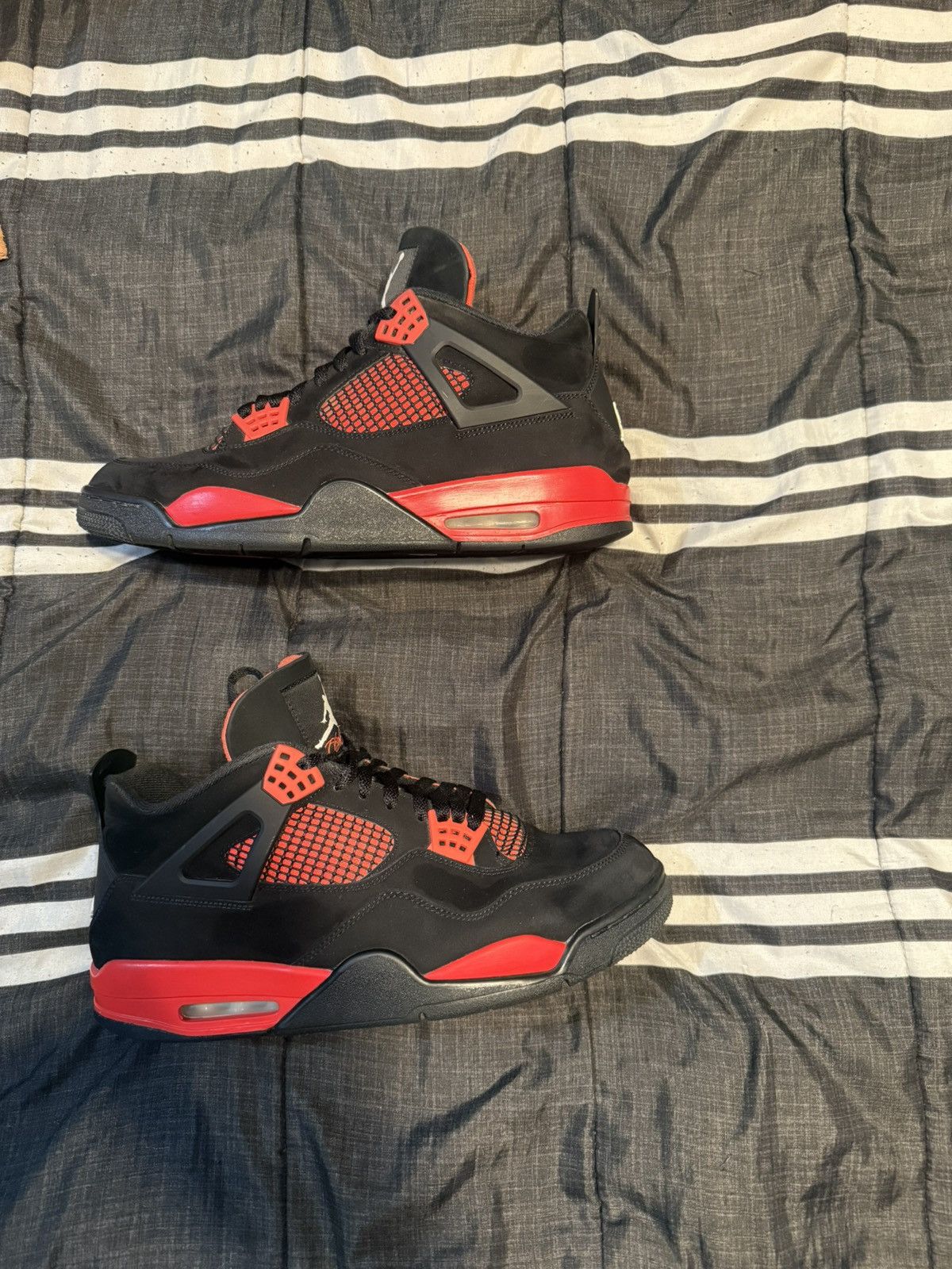 Jordan Brand Jordan 4 Red Thunder’s Size US 13 / EU 46 - 2 Thumbnail