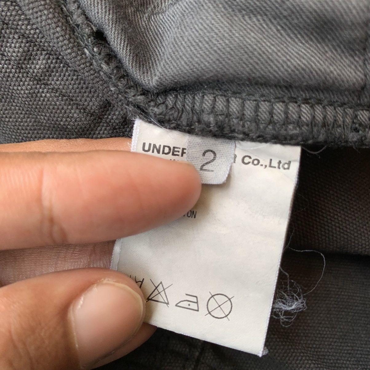 Undercover Rare🔥 Undercover SS03 “CULT FIGURE” Denim Size US 31 - 10 Thumbnail