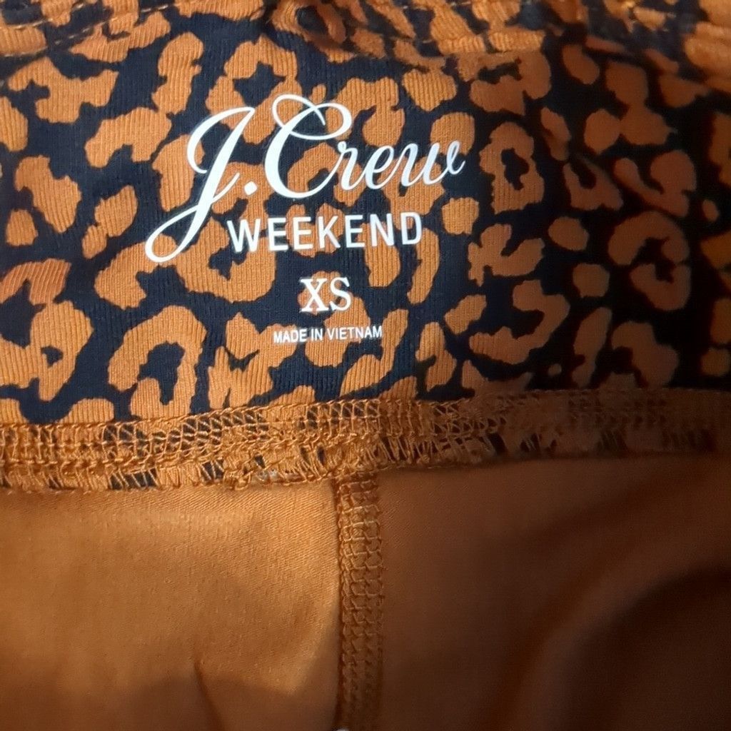 J.Crew J. Crew the weekend high rise 7/8 leggings size XS Size 25" / US 0 / IT 36 - 3 Thumbnail