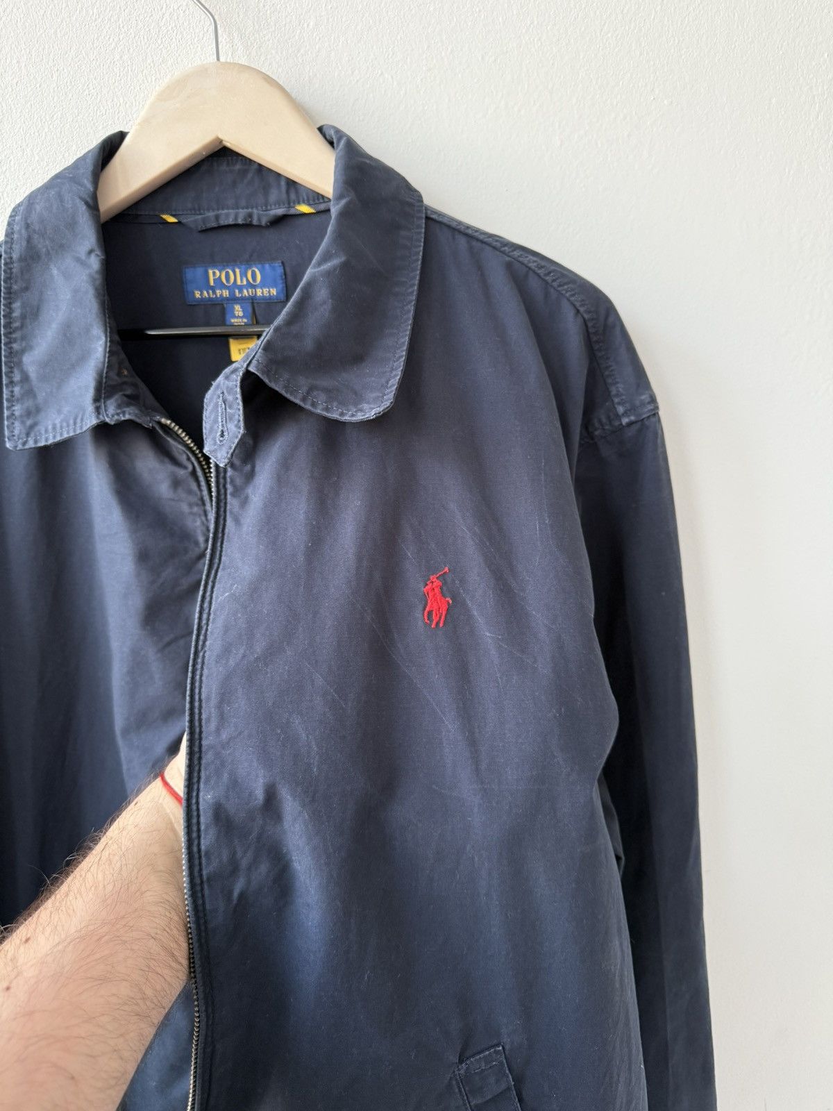 Polo Ralph Lauren × Ralph Lauren Polo Ralph Lauren Vintage Distressed Jacket Size US XL / EU 56 / 4 - 8 Thumbnail
