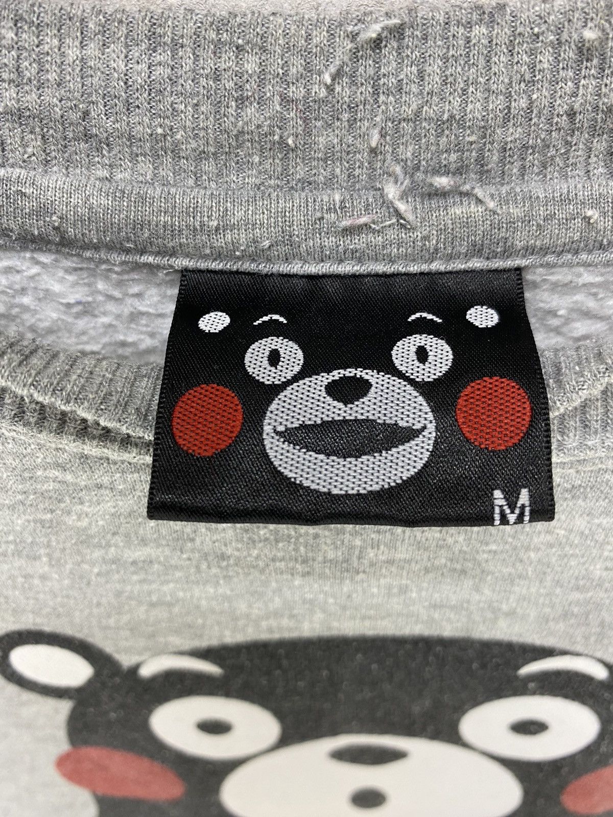 Japanese Brand Vintage Kumamon Maskot Toy Stripe Big Logo Crewneck Size M Size US M / EU 48-50 / 2 - 7 Thumbnail