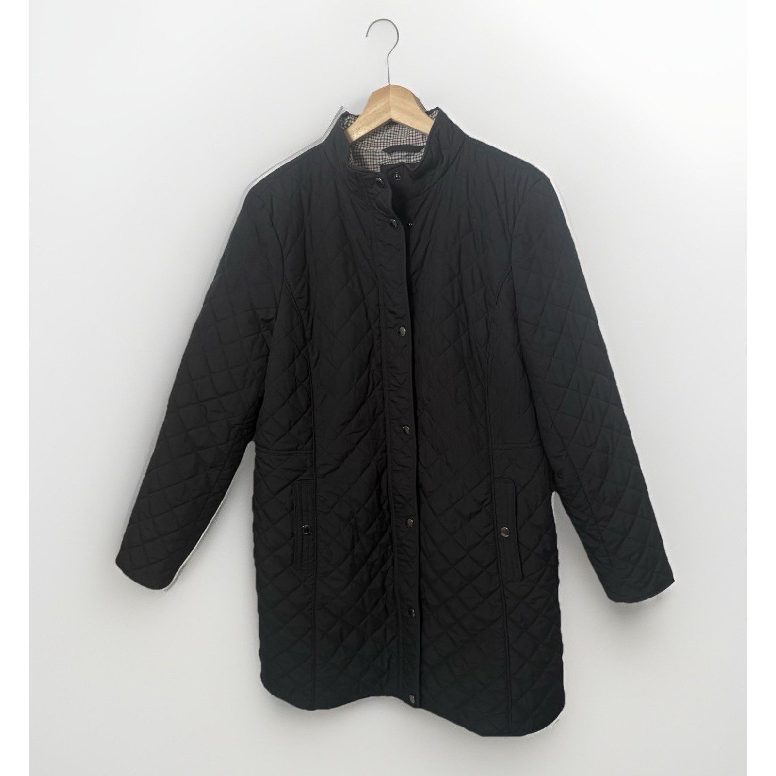 Other Talbots Quilted Coat Jacket Lightweight Preppy Office Casual Size L / US 10 / IT 46 - 2 Thumbnail