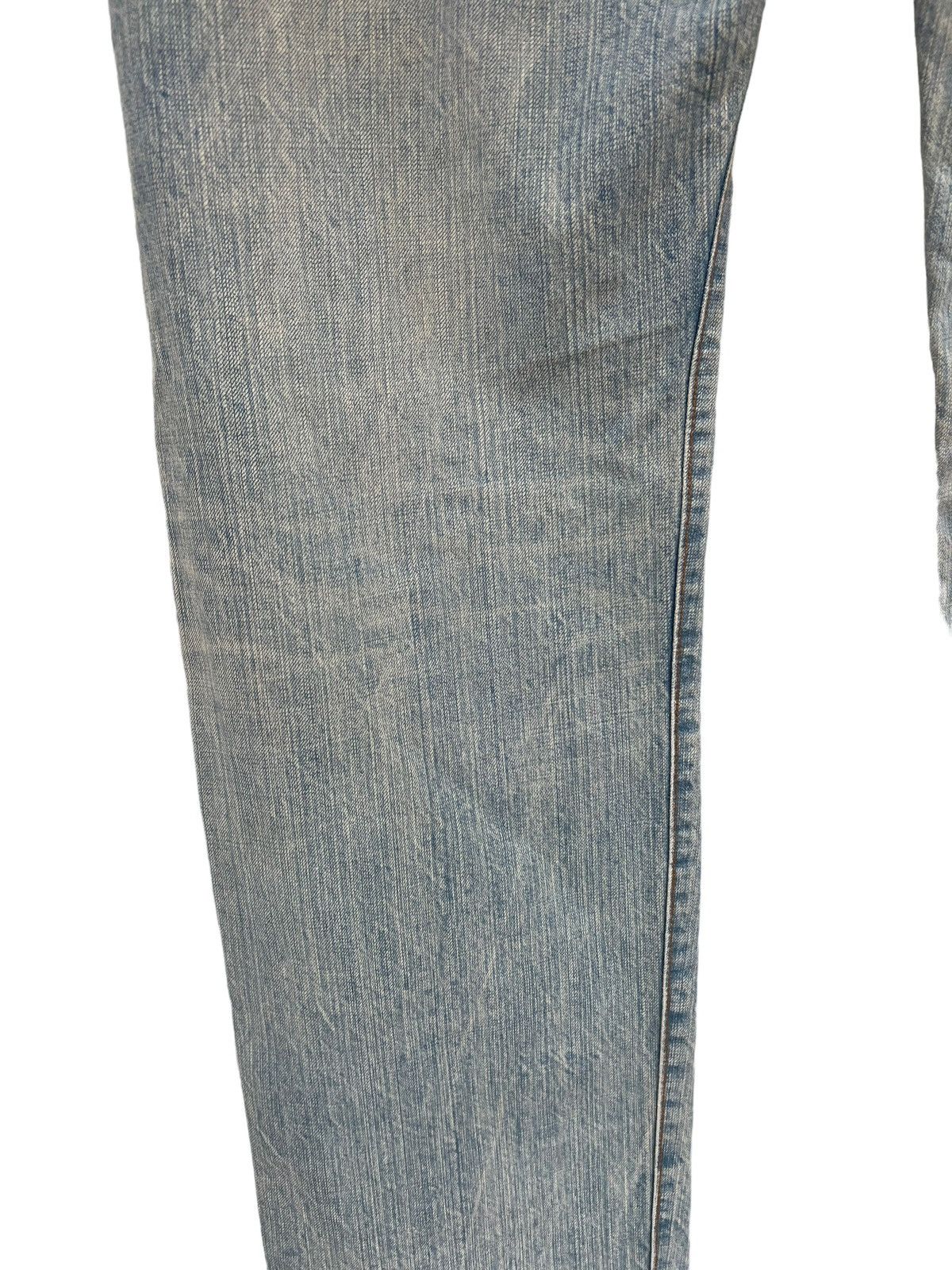 PHENOMENON PHENOMENON Japan Blue Studded Rips Ripped Baggy Denim Jeans Size US 36 / EU 52 - 17 Thumbnail