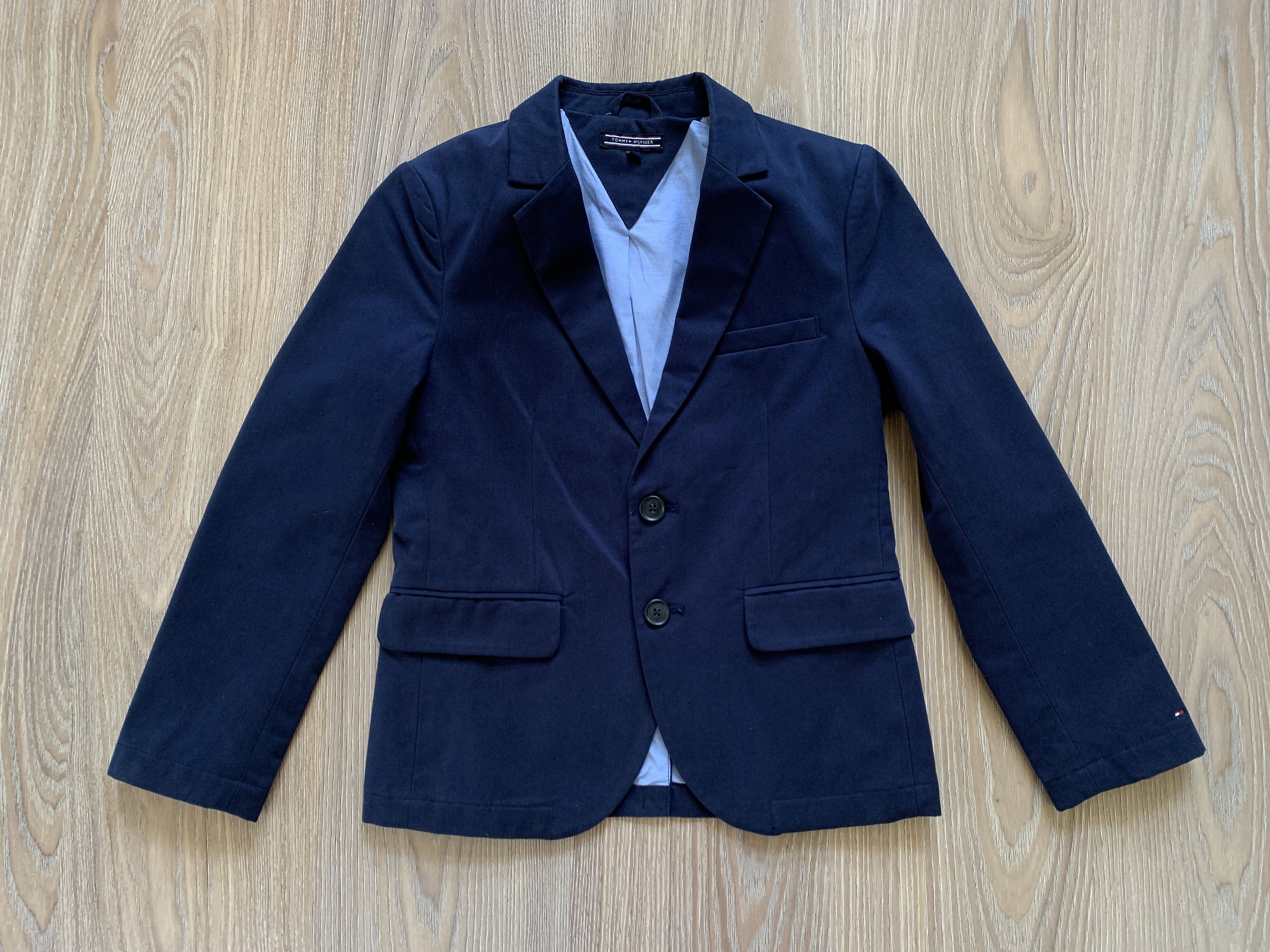 Tommy Hilfiger Tommy Hilfiger Navy Classic Blazer Jacket Size 40L - 2 Thumbnail
