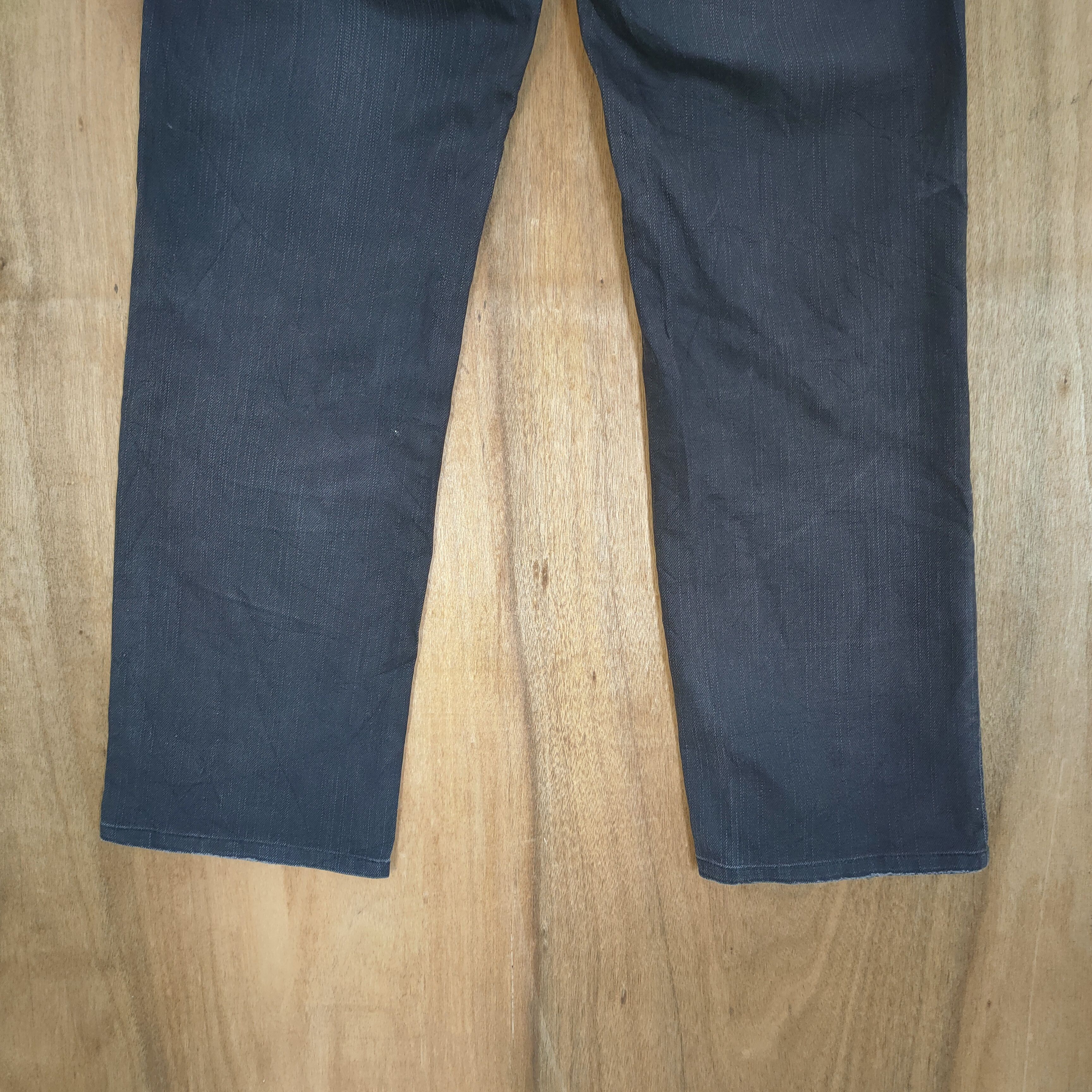 Japanese Brand JAPANESE BRAND BLACK JEANS PANTS MULTIPOCKET Size US 31 - 7 Thumbnail