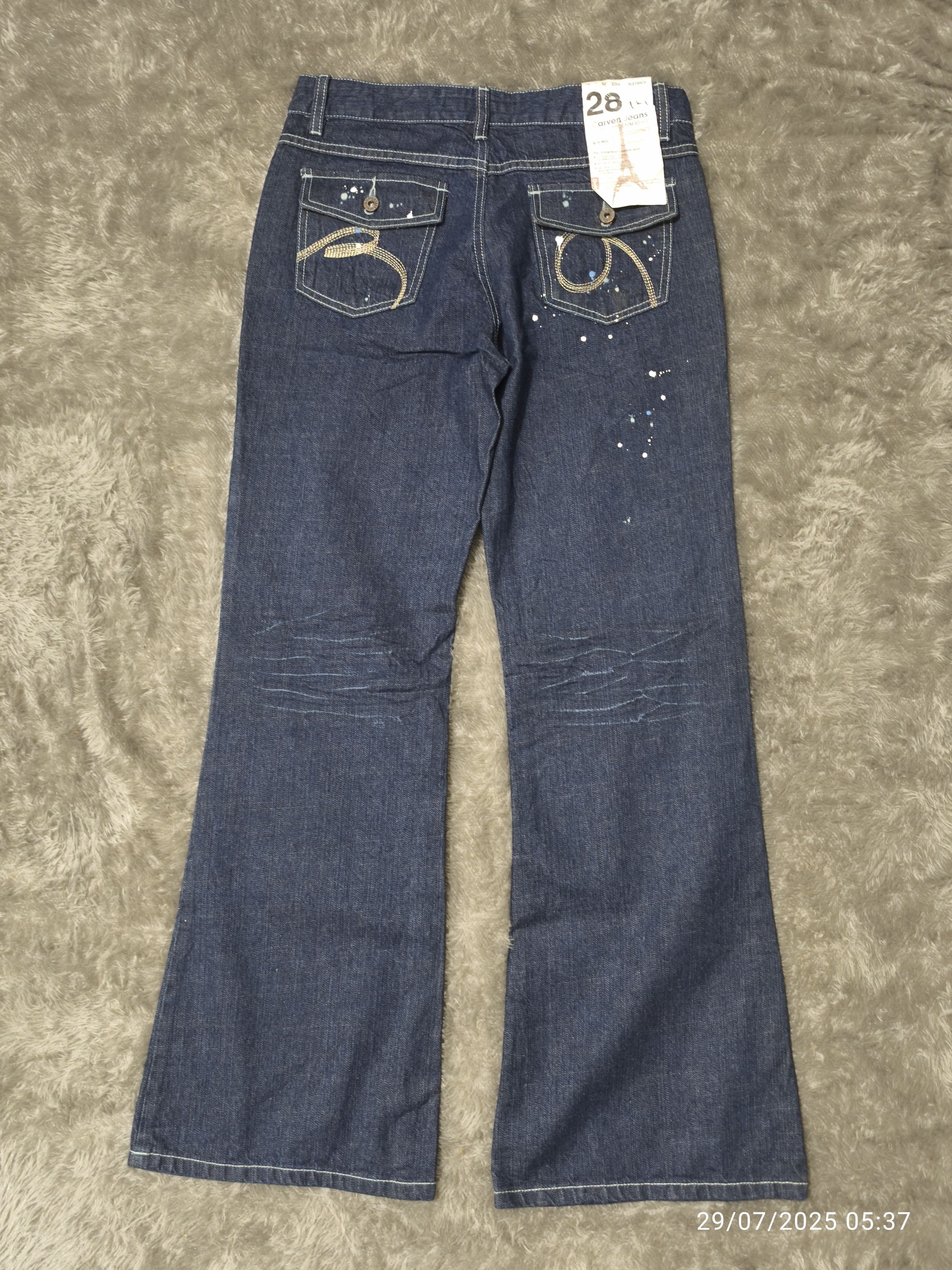 Carven Jeans pant Y2K Carven Size 28" / US 6 / IT 42 - 4 Thumbnail