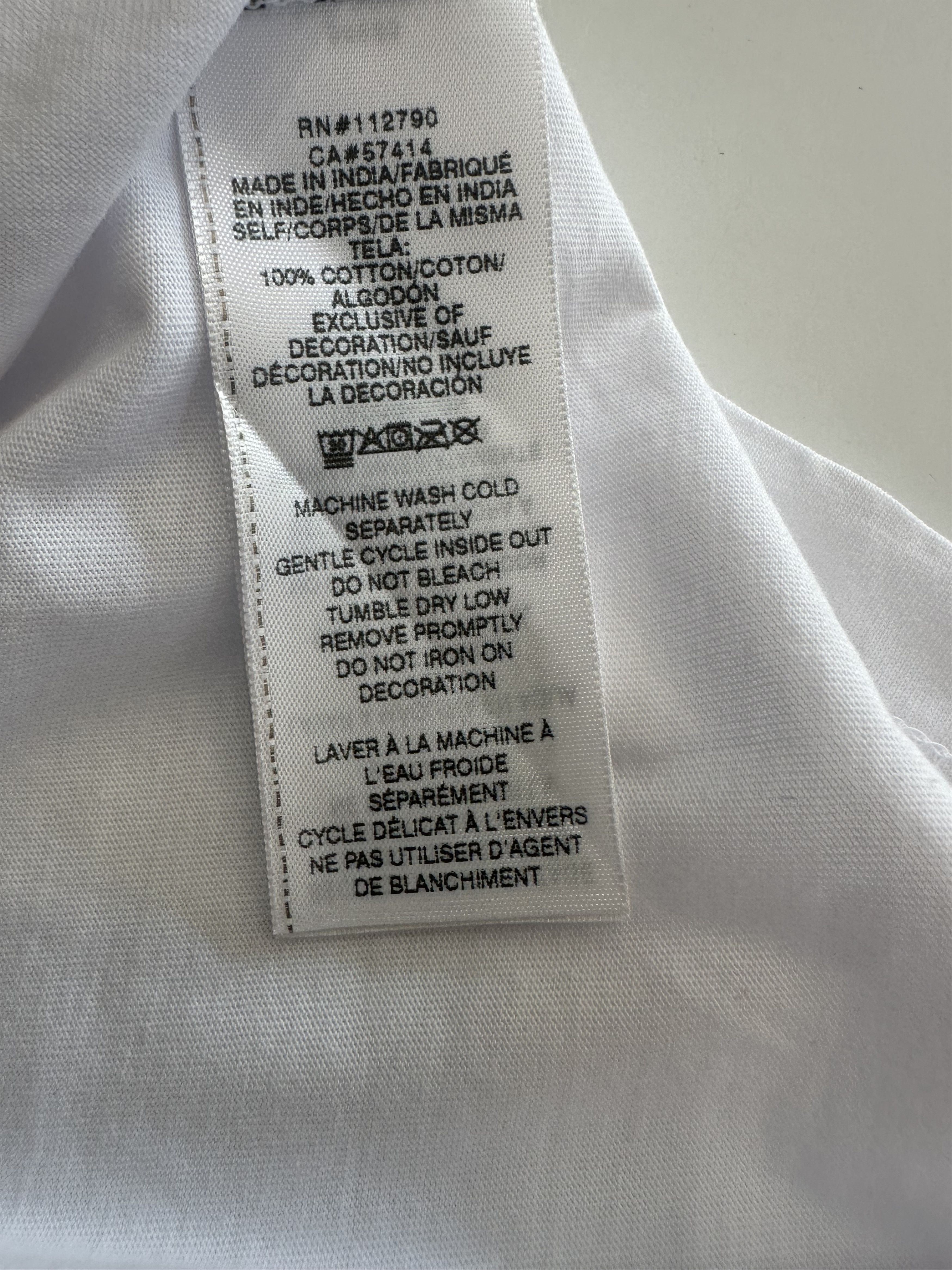 True Religion True Religion Brand Jeans Graphic White/Blue T-shirt 2XL Size US XXL / EU 58 / 5 - 4 Thumbnail