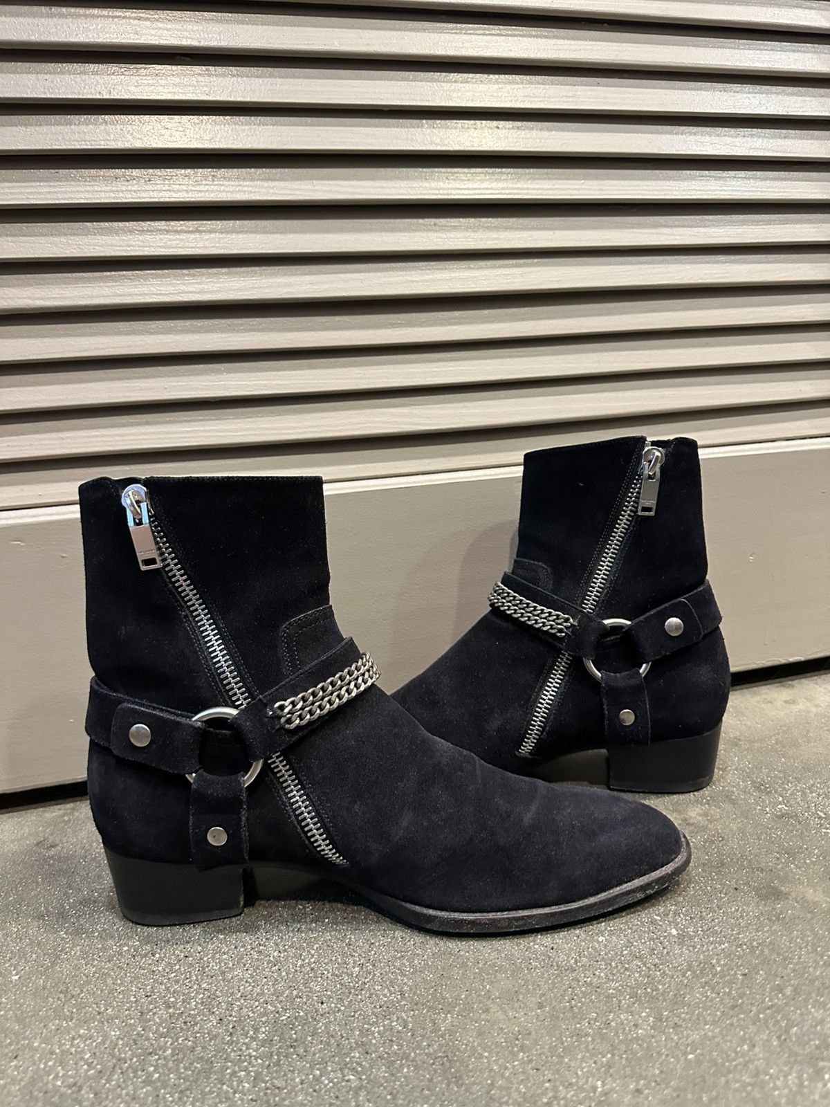 d*3様 saint laurent paris boots 13aw Sz 42 Saint Laurent Paris 13AW Classic Chelsea Boots