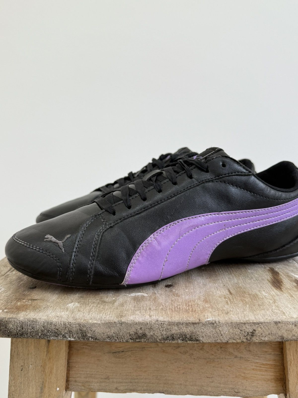 Puma Vintage 00s Puma Leather Sneakers Size US 8.5 / EU 41-42 - 2 Thumbnail