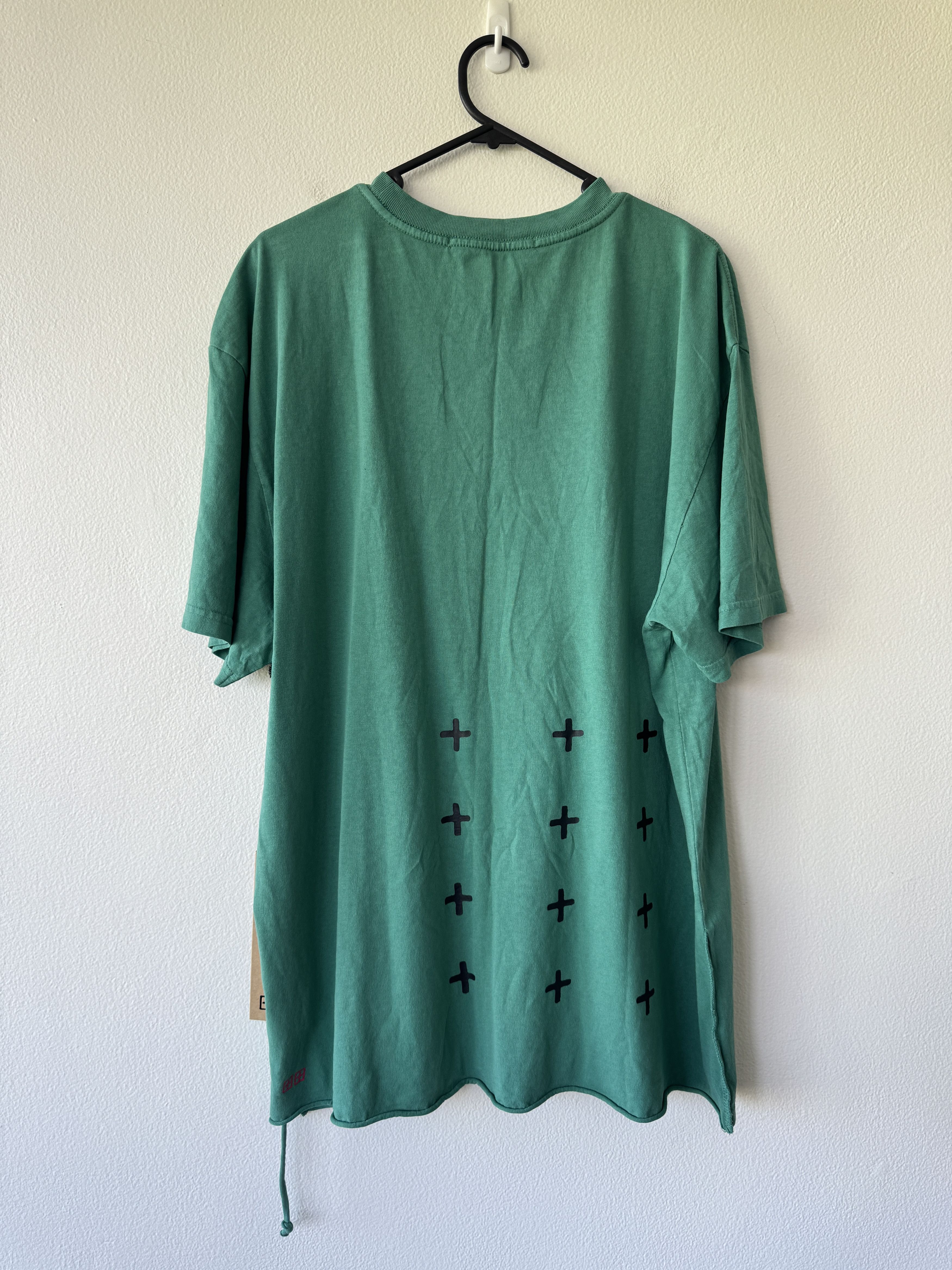 Ksubi tee shirt t short sleeve top grass cutter biggie green out Size US XL / EU 56 / 4 - 3 Thumbnail