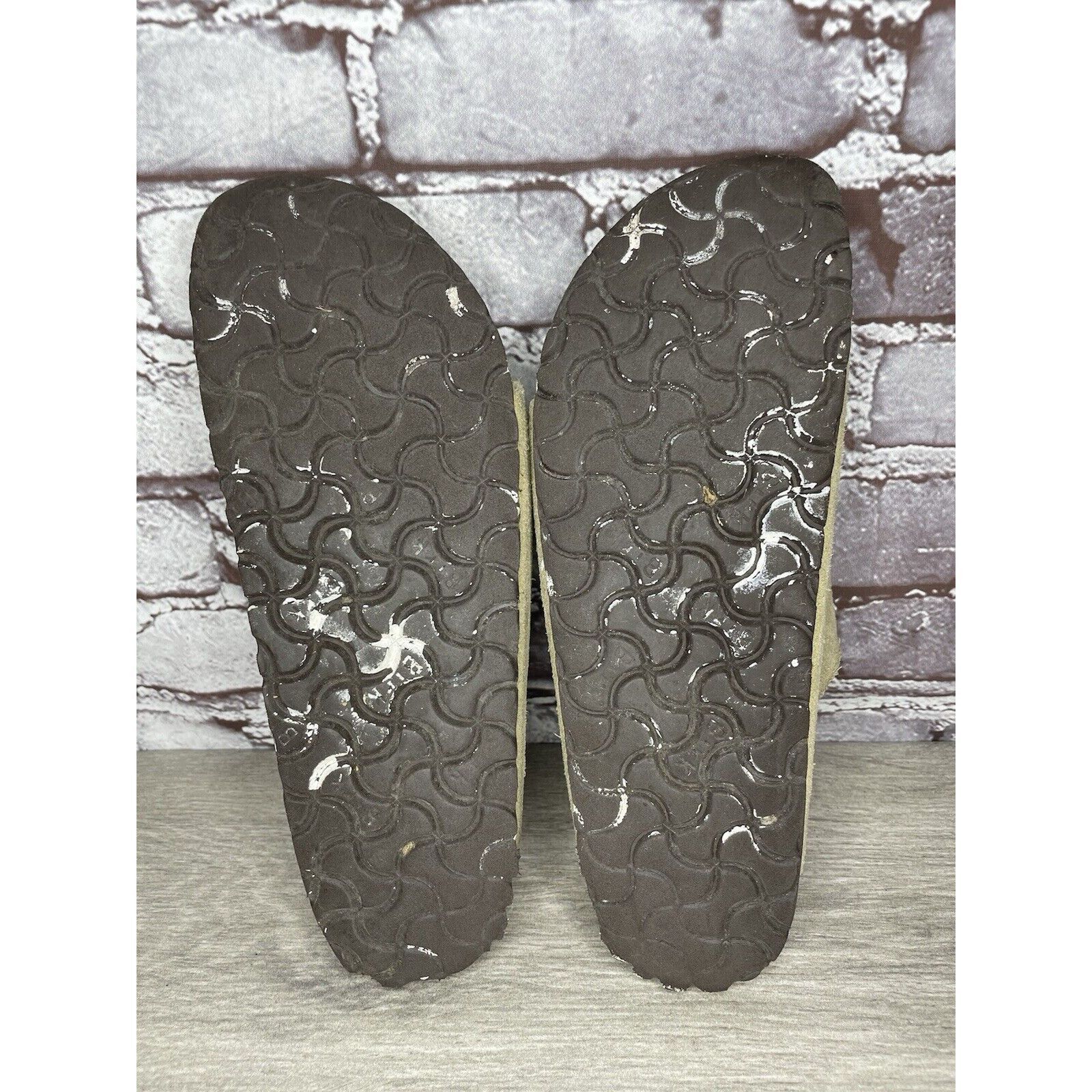 Birkenstock Birkenstock Arizona SOFT FOOTBED Beige Suede Leather Sandals Size US 10 / IT 40 - 11 Thumbnail