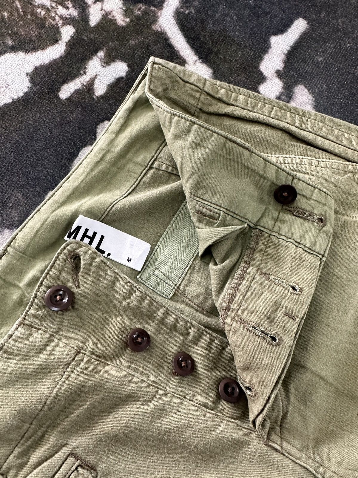 Margaret Howell AW13 - MHL by Margaret Howell military inspired trouser pant Size US 33 - 6 Thumbnail