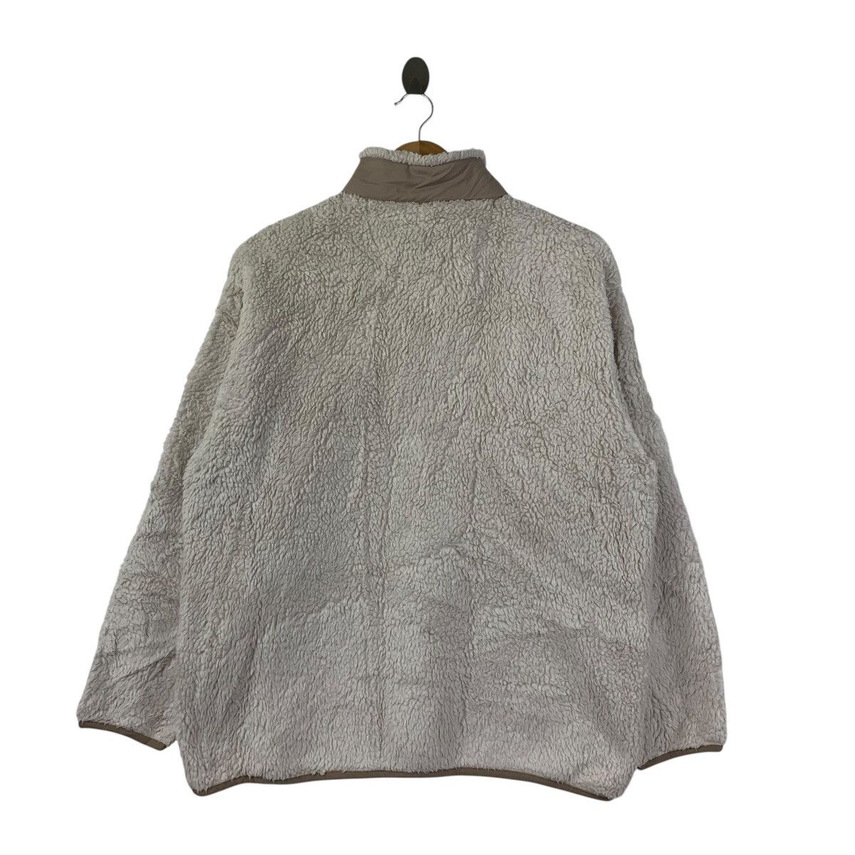 Uniqlo × White Mountaineering Uniqlo x White Mountaineering Beige Fleece Pullover Size US M / EU 48-50 / 2 - 4 Thumbnail