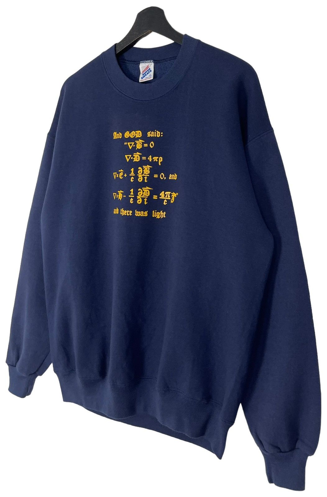 Vintage 90s VINTAGE GOD SWEATSHIRT Size US L / EU 52-54 / 3 - 2 Thumbnail