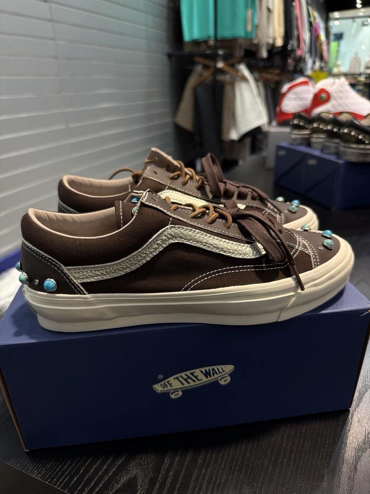 Vans Size 8.5 - Vans LX Old Skool 36 Gemstone Mushroom Mocha Size US 8.5 / EU 41-42 - 2 Thumbnail