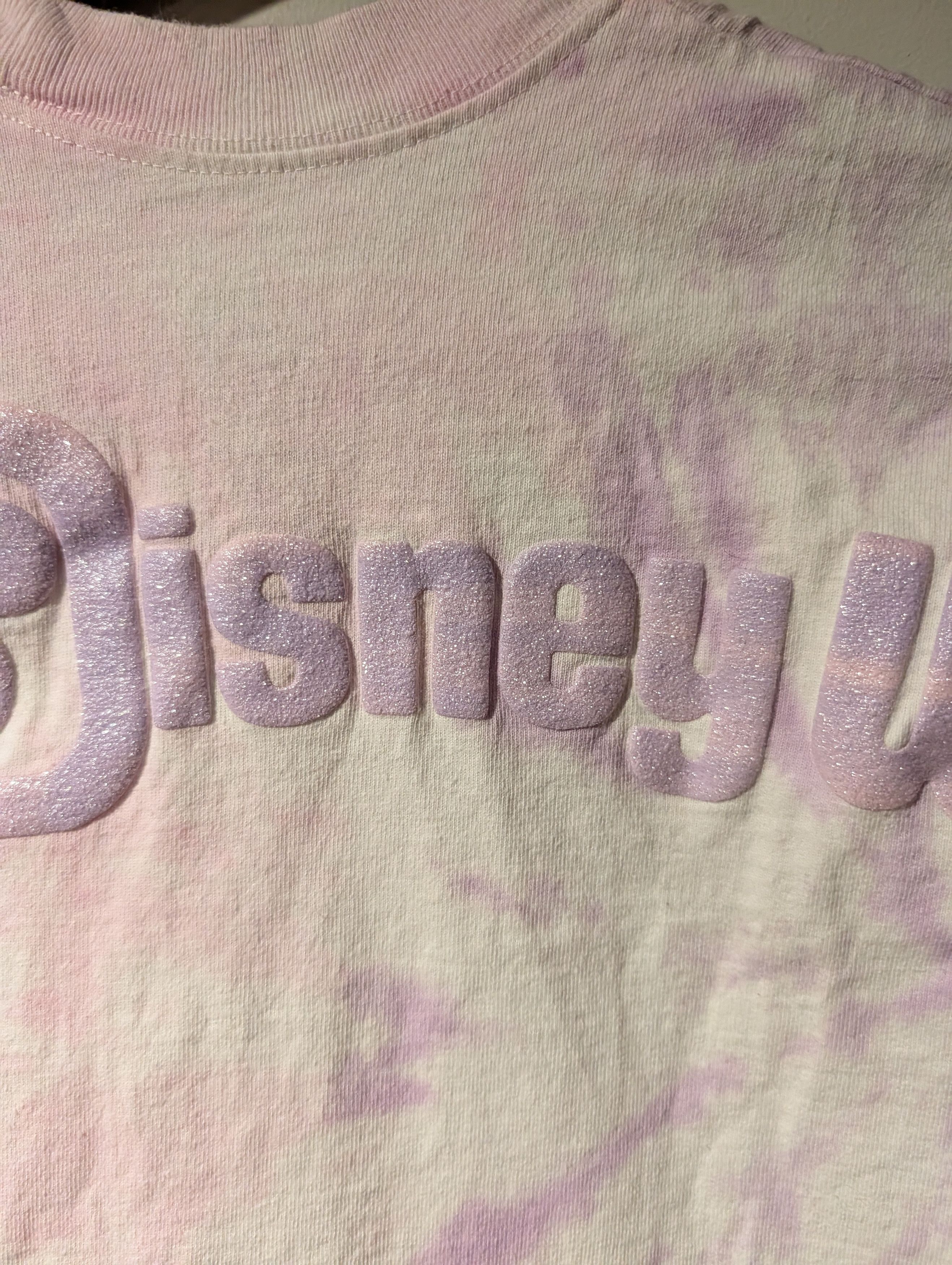 Disney WALT DISNEY WORLD Spirit Jersey Puff Print Long Sleeve Shirt Size XS / US 0-2 / IT 36-38 - 3 Thumbnail