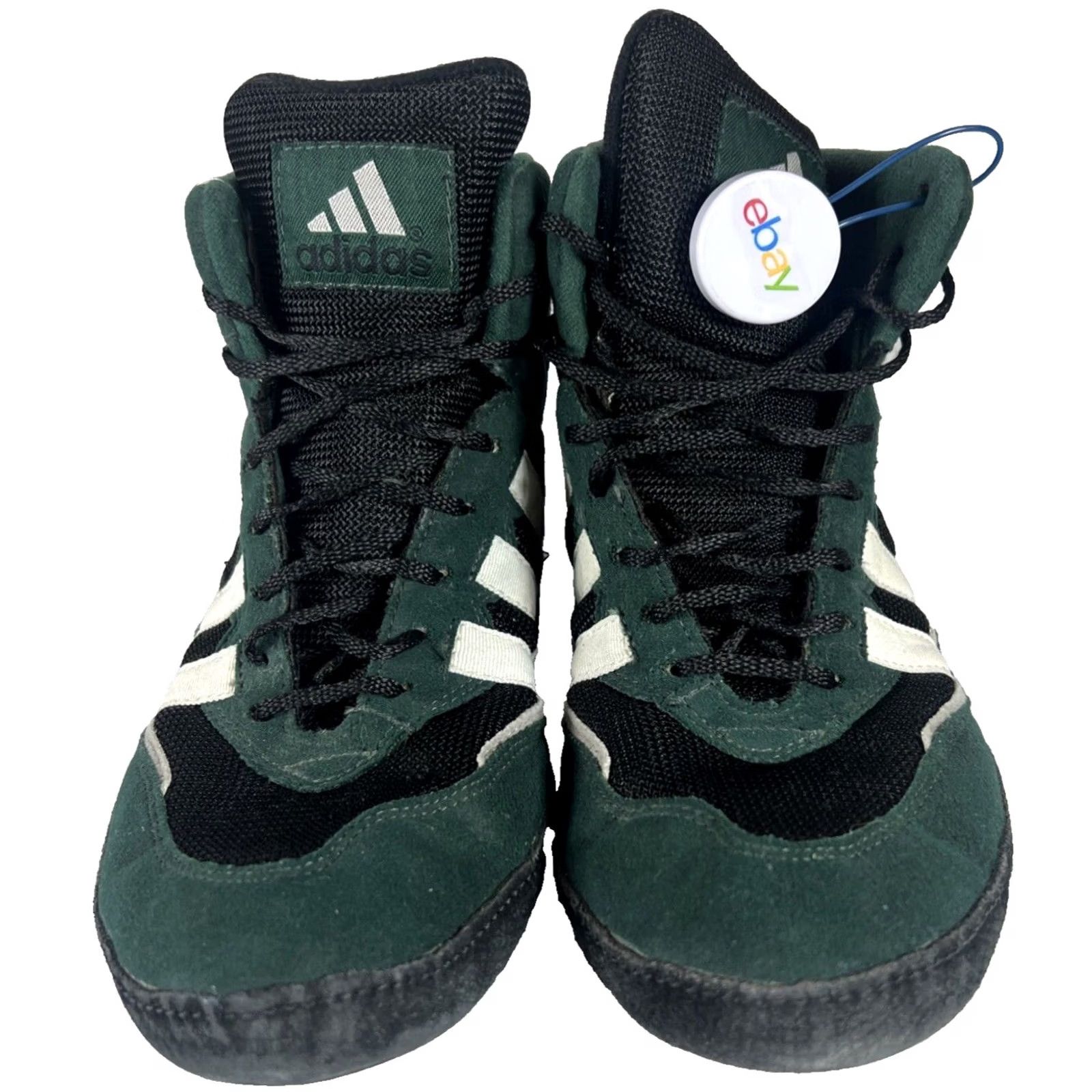 Adidas Nitro Vintage 1999 ‎ Wrestling Shoes Men\'s Size 10 Grey /black/white Rare SOLD** Adidas Nitro (1999). Size 9.5. Great Used Condition  main image 2