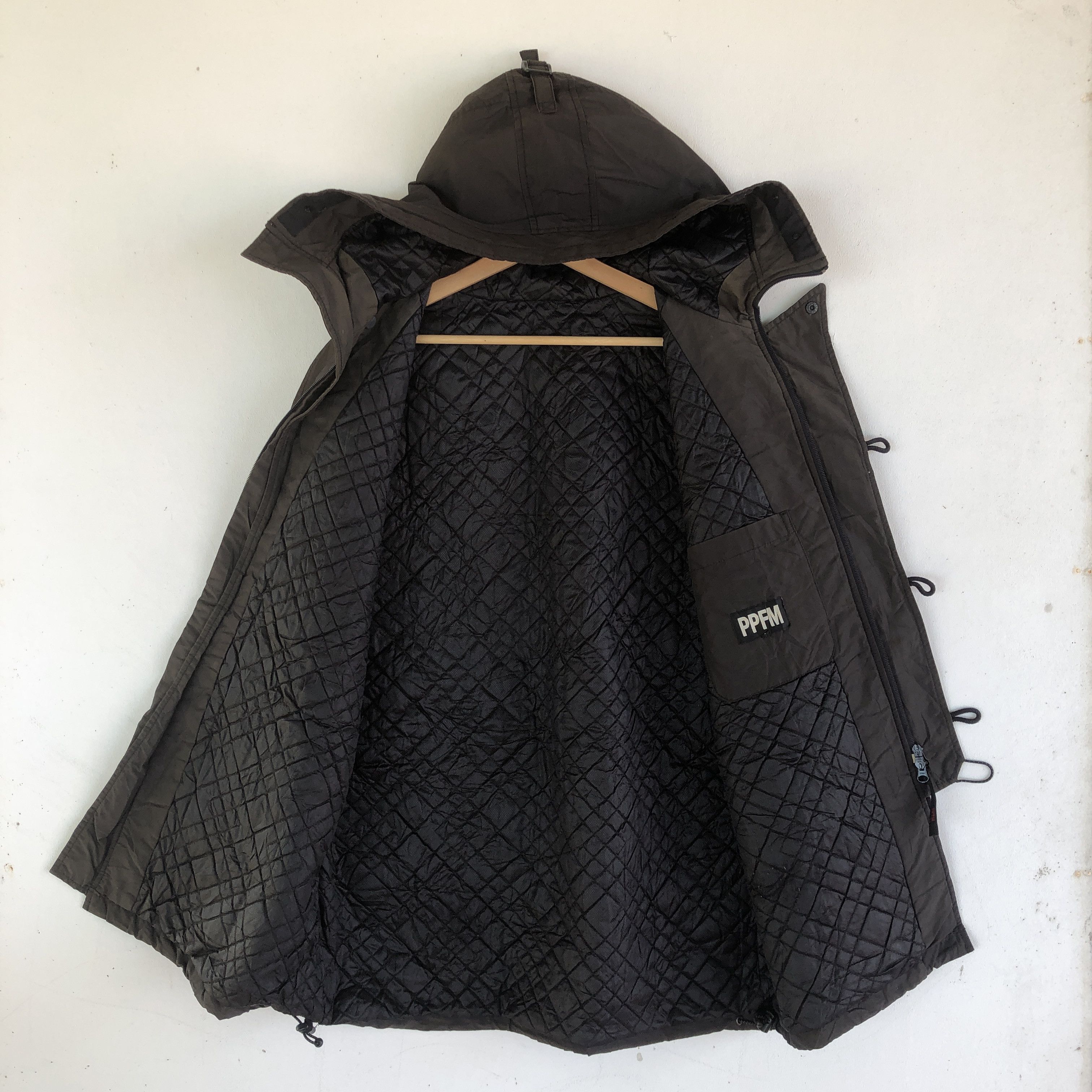 Japanese Brand × PPFM Vintage PPFM Tactical Military Hoodie Puffer Jacket Size US M / EU 48-50 / 2 - 7 Thumbnail