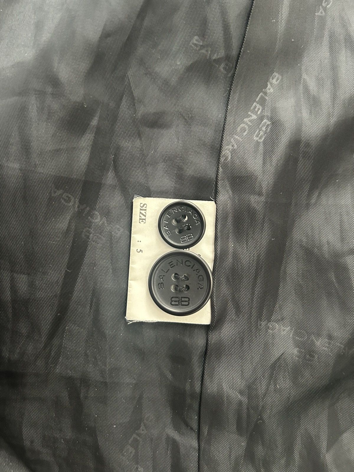 Balenciaga Balenciaga Leather Coat Size US L / EU 52-54 / 3 - 10 Thumbnail