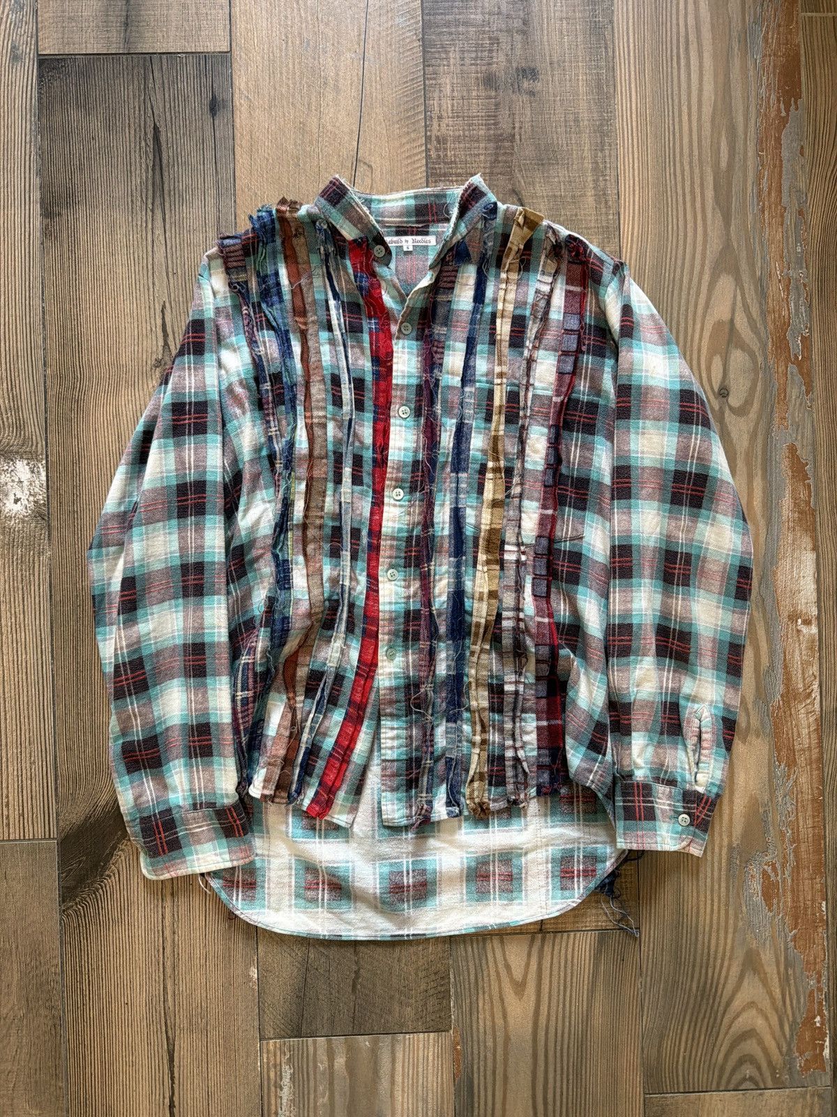 Needles Rebuild by needles deconstructed flannel Size US S / EU 44-46 / 1 - 1 Thumbnail
