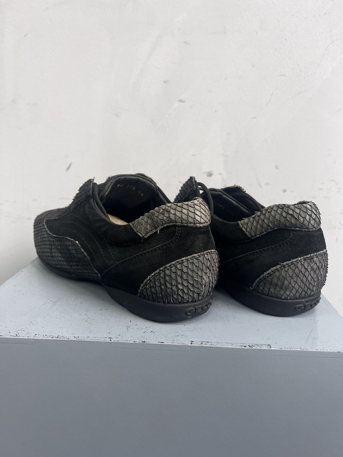 Hedi Slimane Rare guidi style python low-top leather shoes vintage y2k Size US 8.5 / EU 41-42 - 9 Thumbnail
