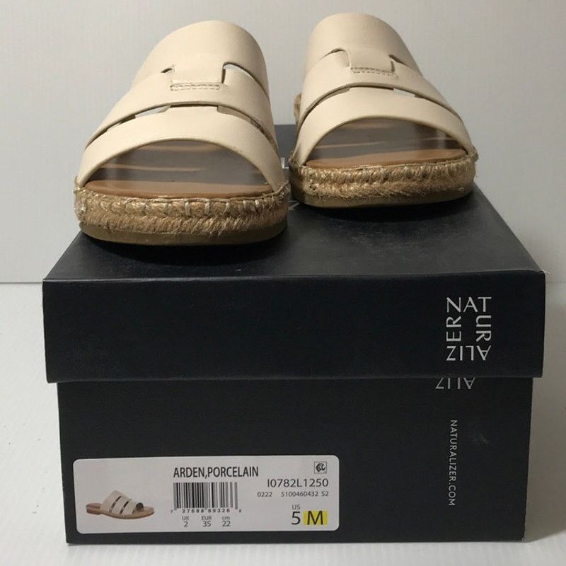 Other Naturalizer Arden Leather Round Toe Slip-on Sandals 5M Size US 5 / IT 35 - 3 Thumbnail
