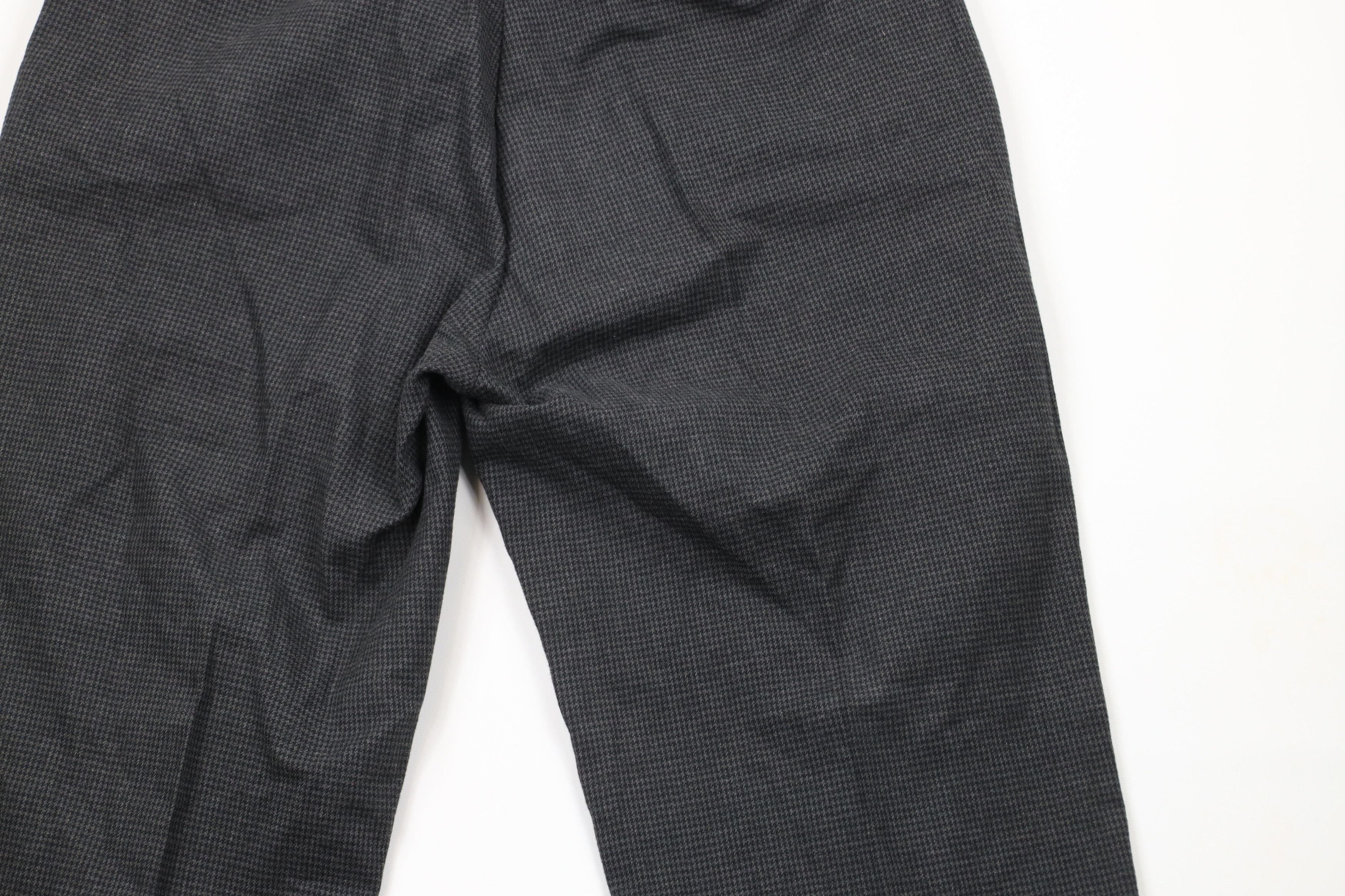 Ralph Lauren × Vintage Vintage 90s Ralph Lauren Houndstooth Wide Leg Chino Pants Size US 34 / EU 50 - 11 Thumbnail
