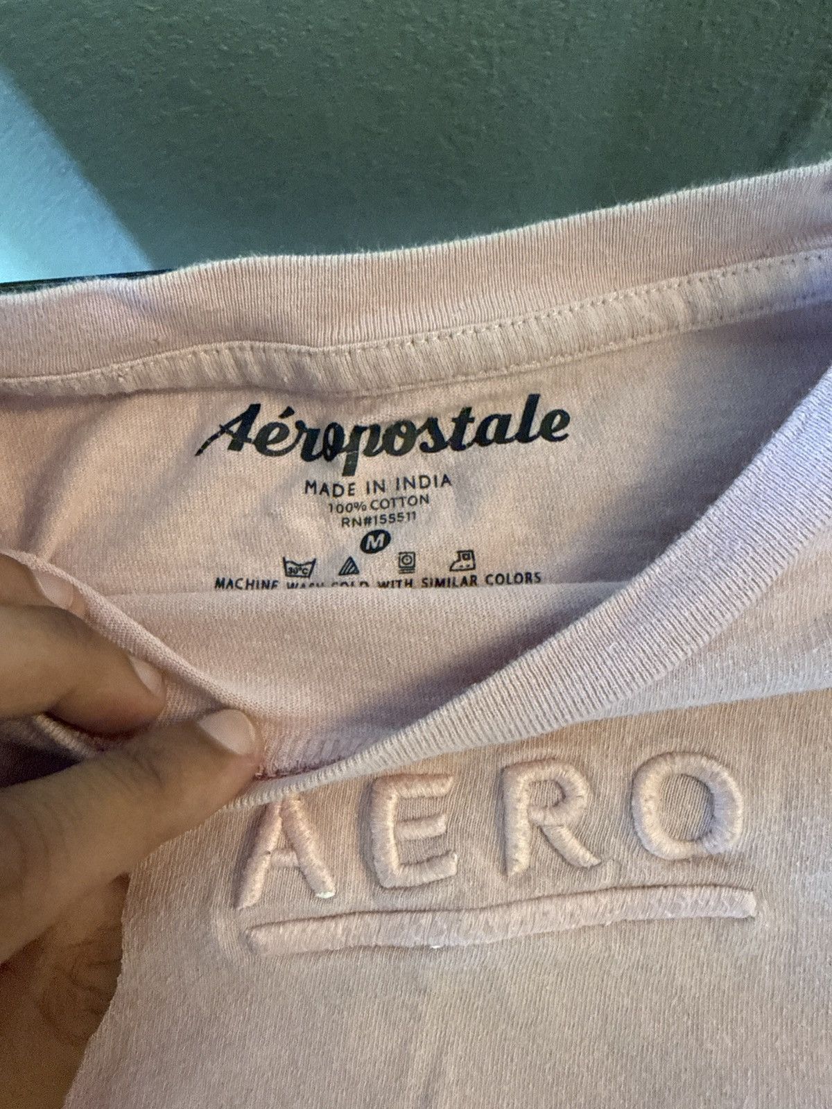 Aeropostale Long sleeve Aero T-Shirt Size US M / EU 48-50 / 2 - 2 Thumbnail