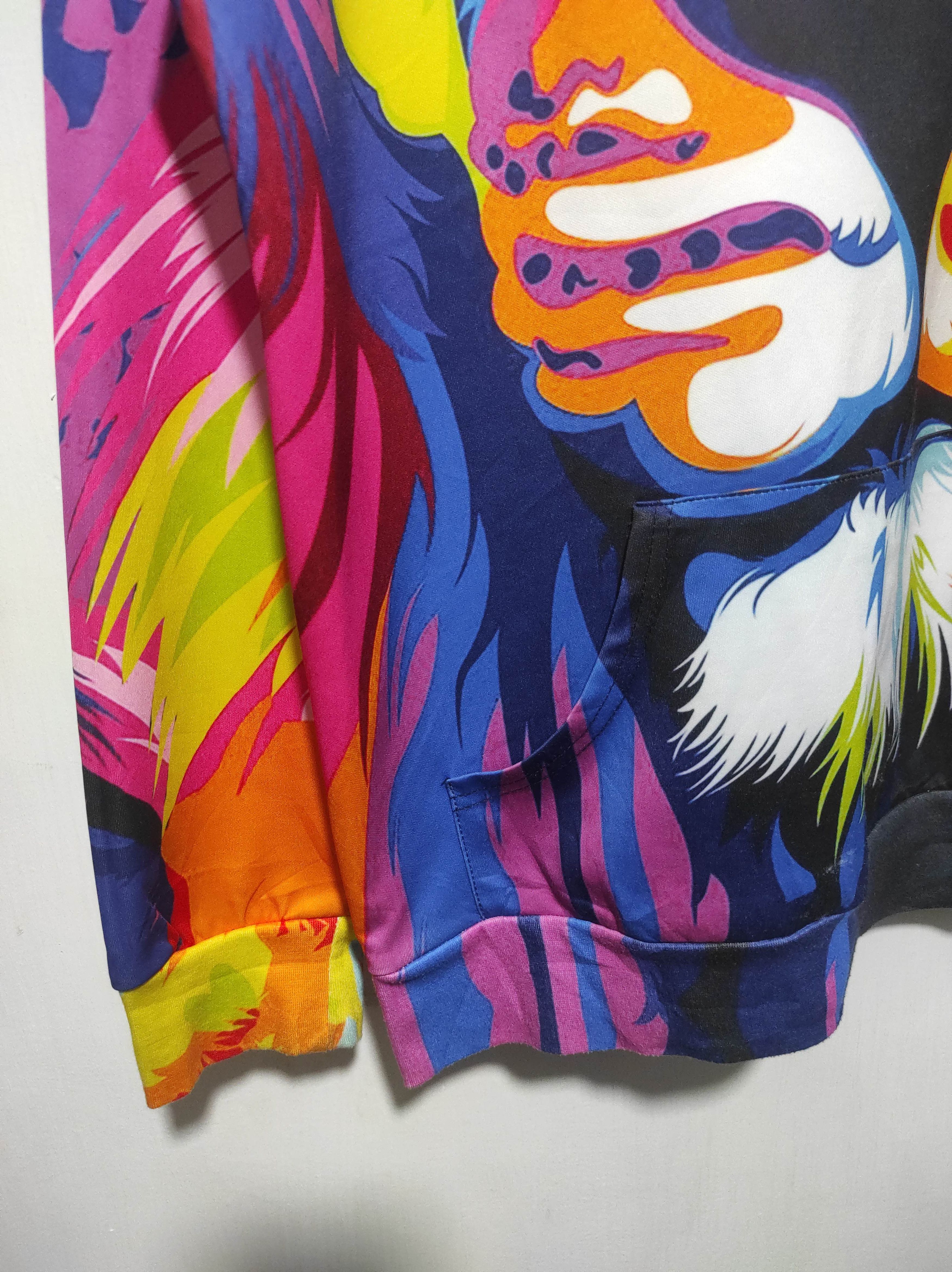 Hysteric Glamour Mr.Bao Long & Miss.Go Leon Fur Hoodie IfSixWasNine LGB style Size US L / EU 52-54 / 3 - 4 Thumbnail