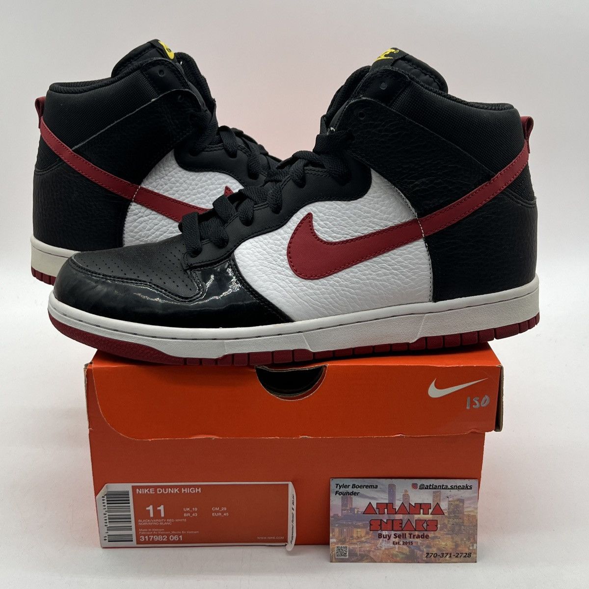 Nike Nike dunk high Size US 11 / EU 44 - 1 Thumbnail