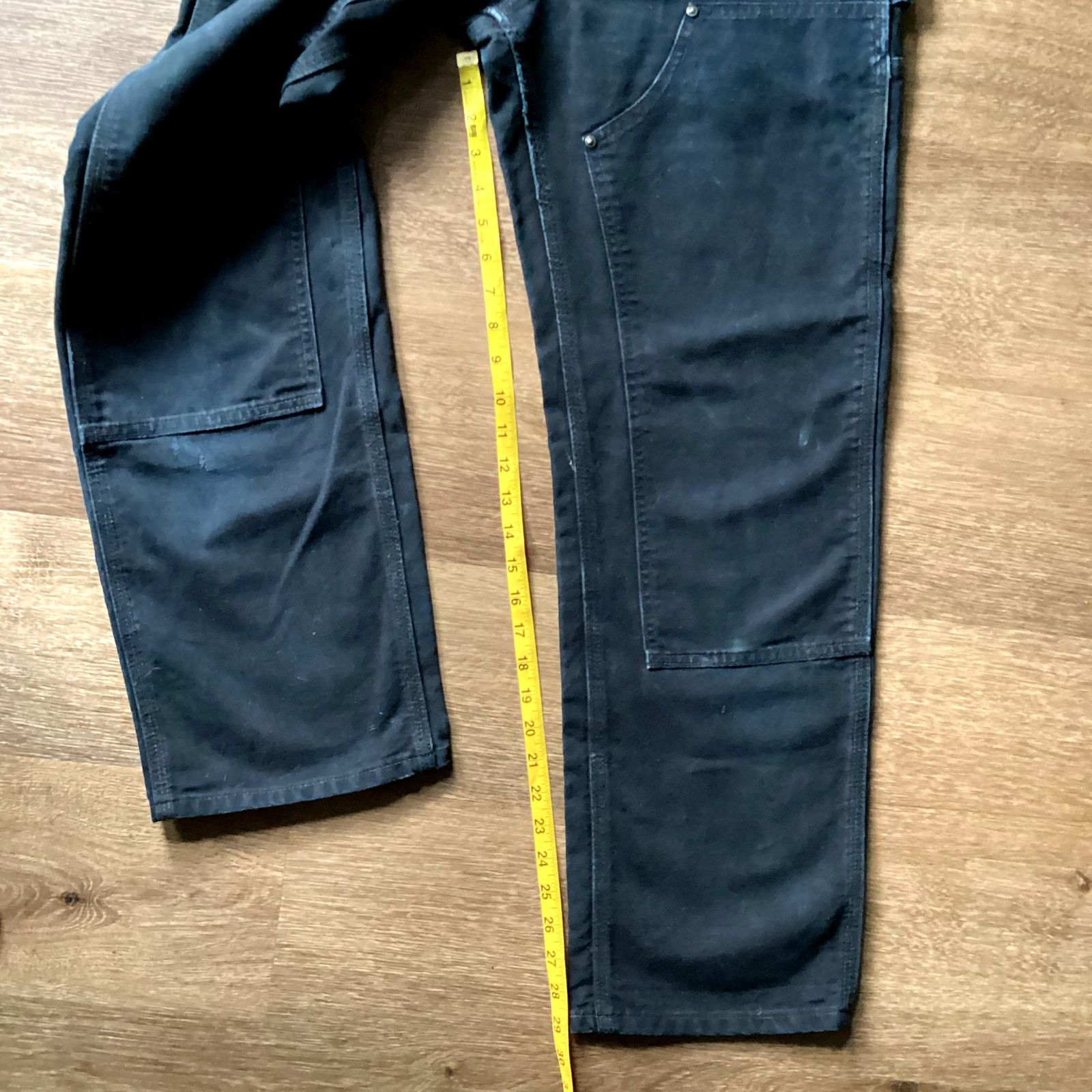 Carhartt Faded Black Carhartt Double Knee Pants - 28 x 32 Size US 28 / EU 44 - 5 Thumbnail
