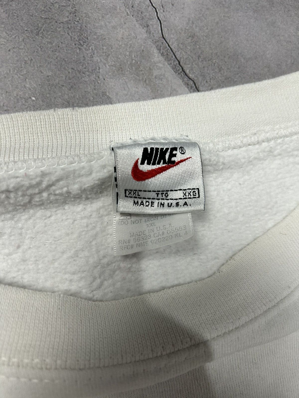 Nike × Vintage Nike vintage Sweatshirt Town County big logo Size US XL / EU 56 / 4 - 12 Thumbnail