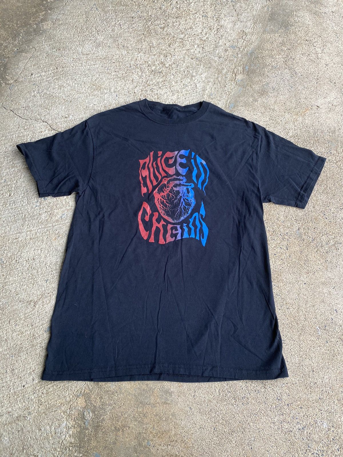 Band Tees × Vintage Vintage Style Y2K Alice In Chains Band T Shirt Size US S / EU 44-46 / 1 - 1 Thumbnail
