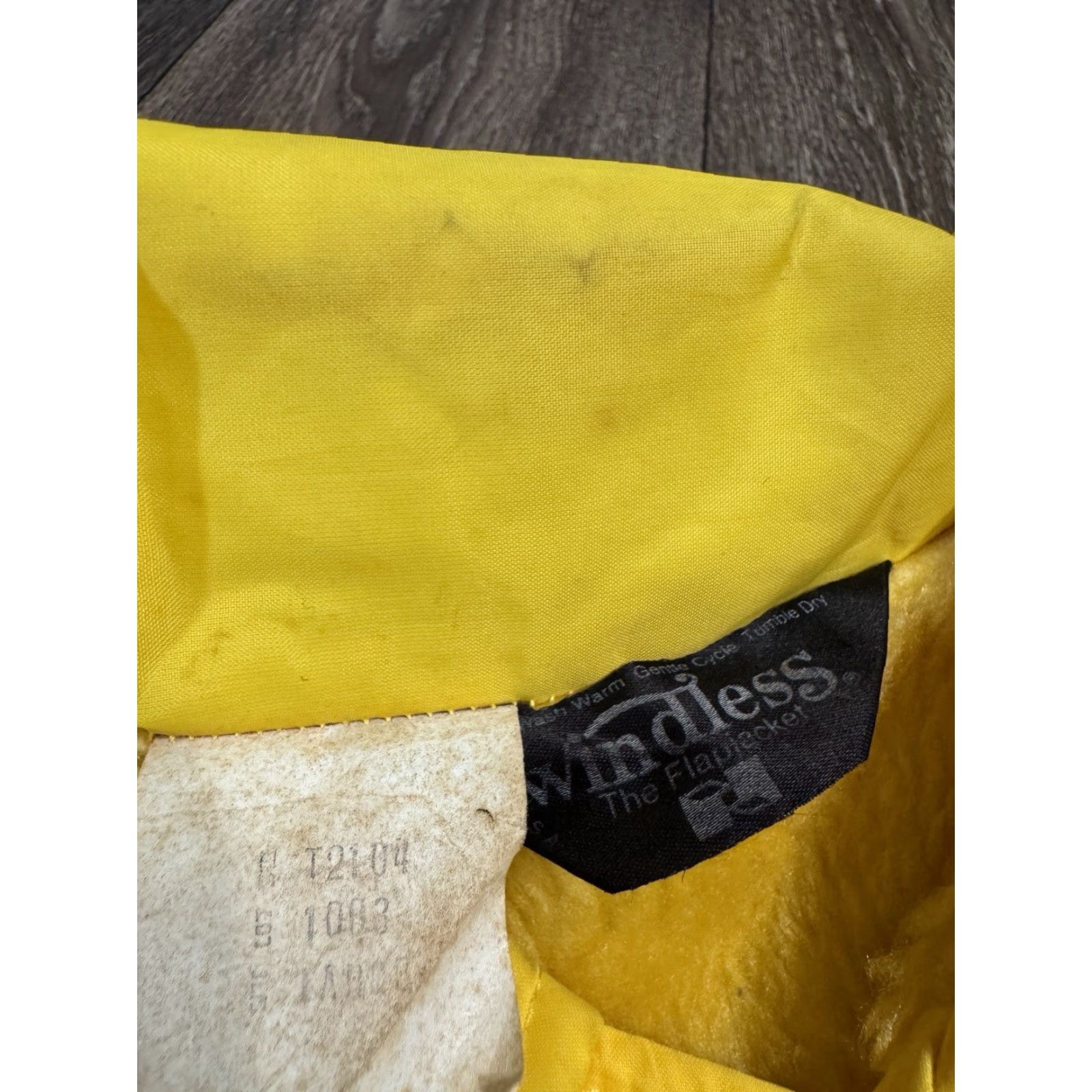 Vintage VINTAGE 60s NATO Tigers Air Force Windbreaker Jacket XL Men Yellow Fur Lined Windbreaker Military Jacket Size US XL / EU 56 / 4 - 6 Thumbnail