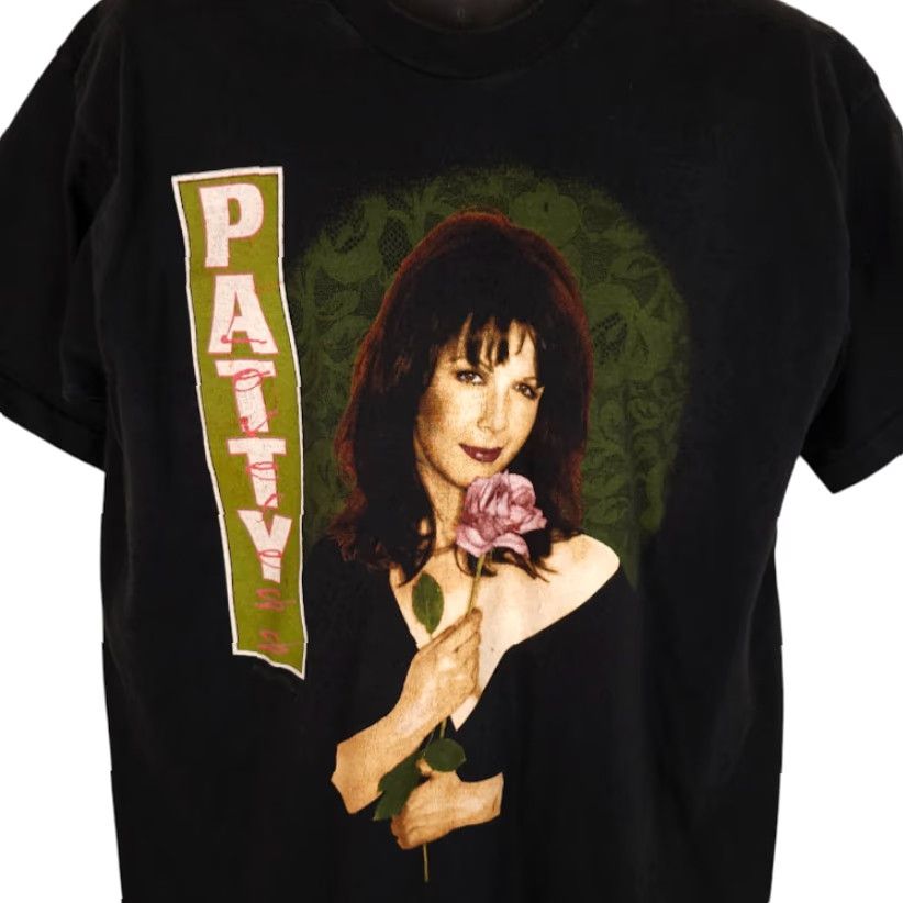 Fruit Of The Loom VINTAGE Patty Loveless T Shirt Mens XL Black 90s Tour Country Tee USA Size US XL / EU 56 / 4 - 2 Thumbnail