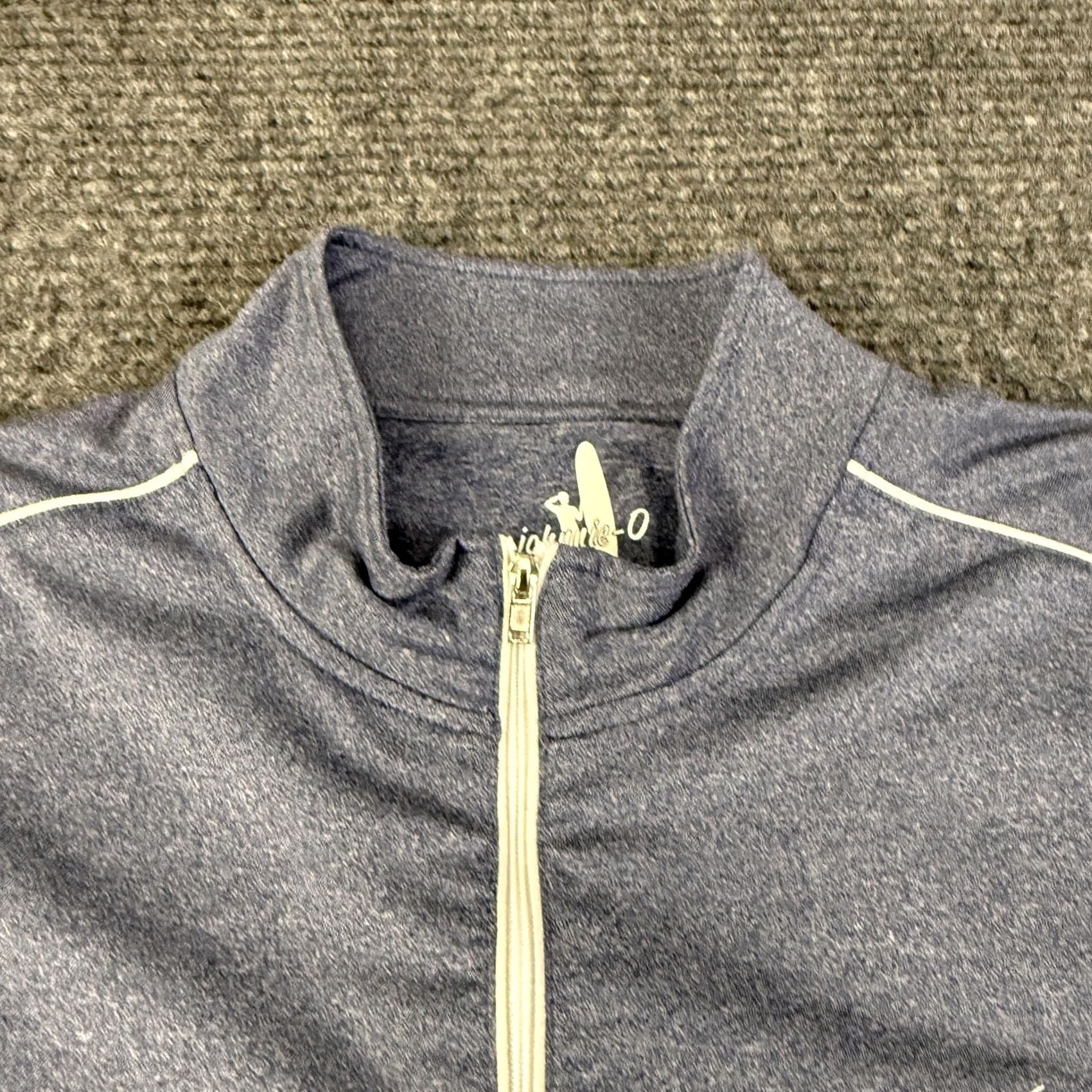 johnnie-O johnnie-O Golf Pullover Mens XL Blue Performance Quarter Zip Size US XL / EU 56 / 4 - 5 Thumbnail