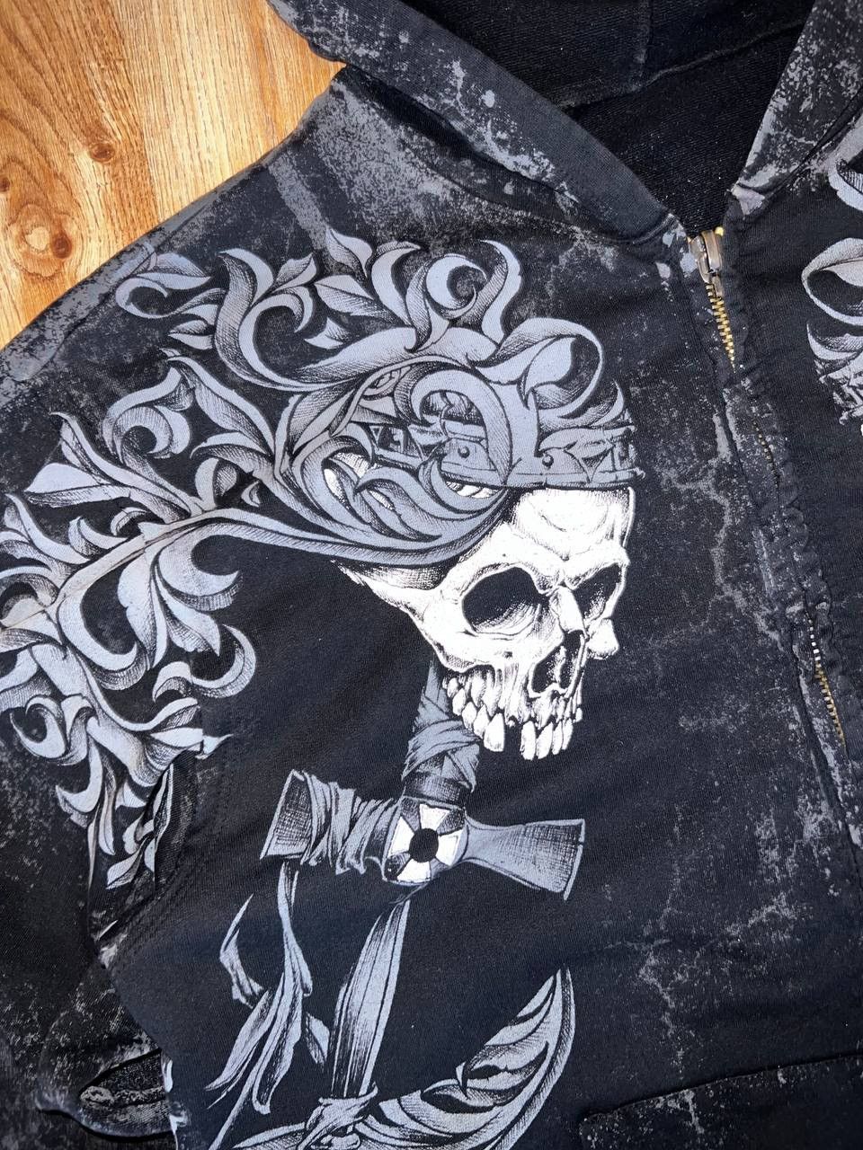 Band Tees Vintage Black Metal Band Zip Hoodie Rare Sweatshirt Size US M / EU 48-50 / 2 - 5 Thumbnail
