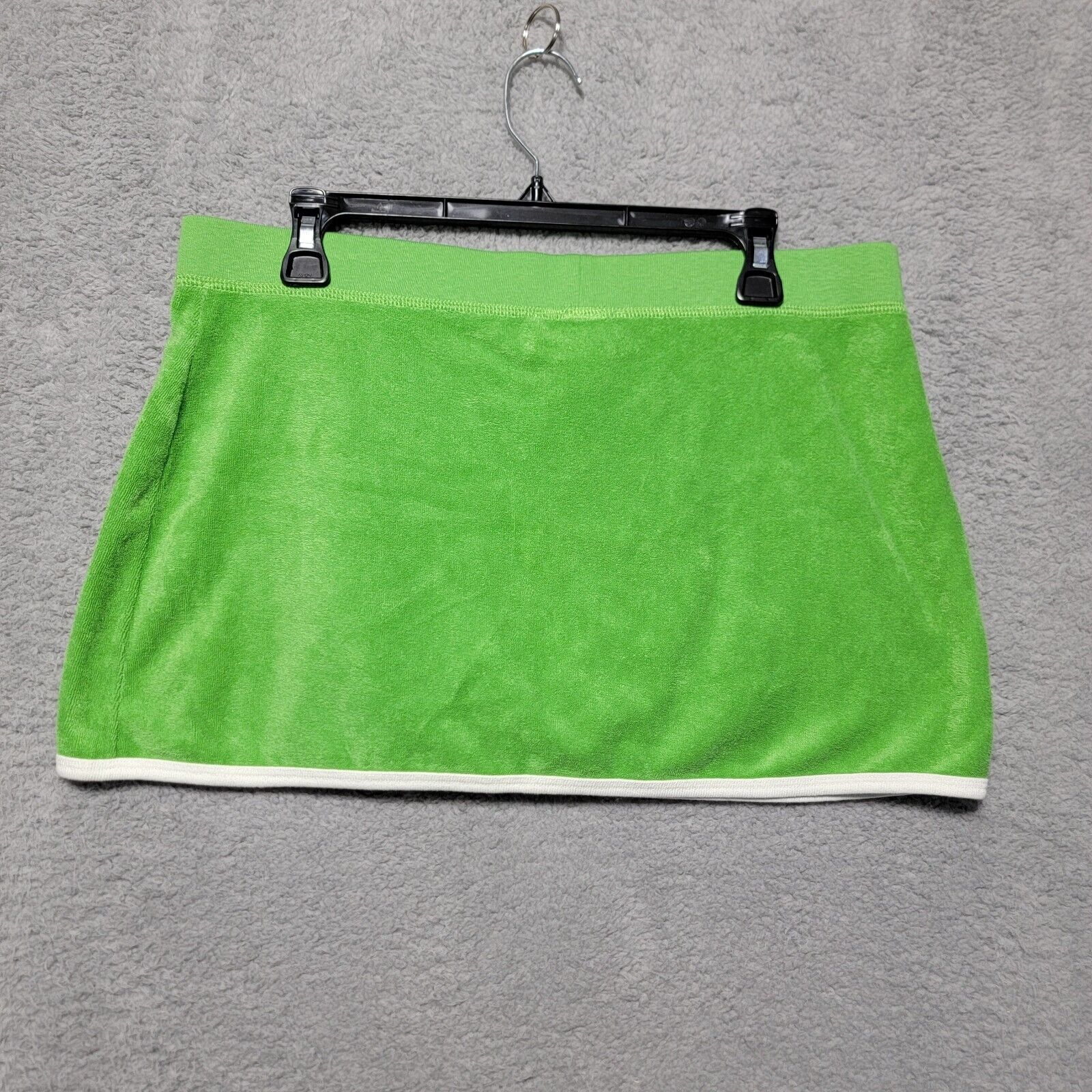 Juicy Couture Vintage Juicy Couture Terry Cloth Mini Skirt Green Sz L NWT Size 34" / US 12 / IT 48 - 4 Thumbnail