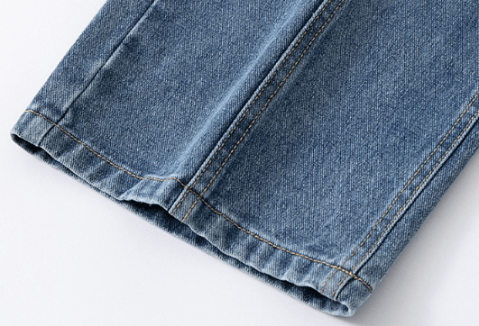 Japanese Brand × Jean Men's straight American street wide-leg drawstring jeans Size US 32 / EU 48 - 5 Thumbnail